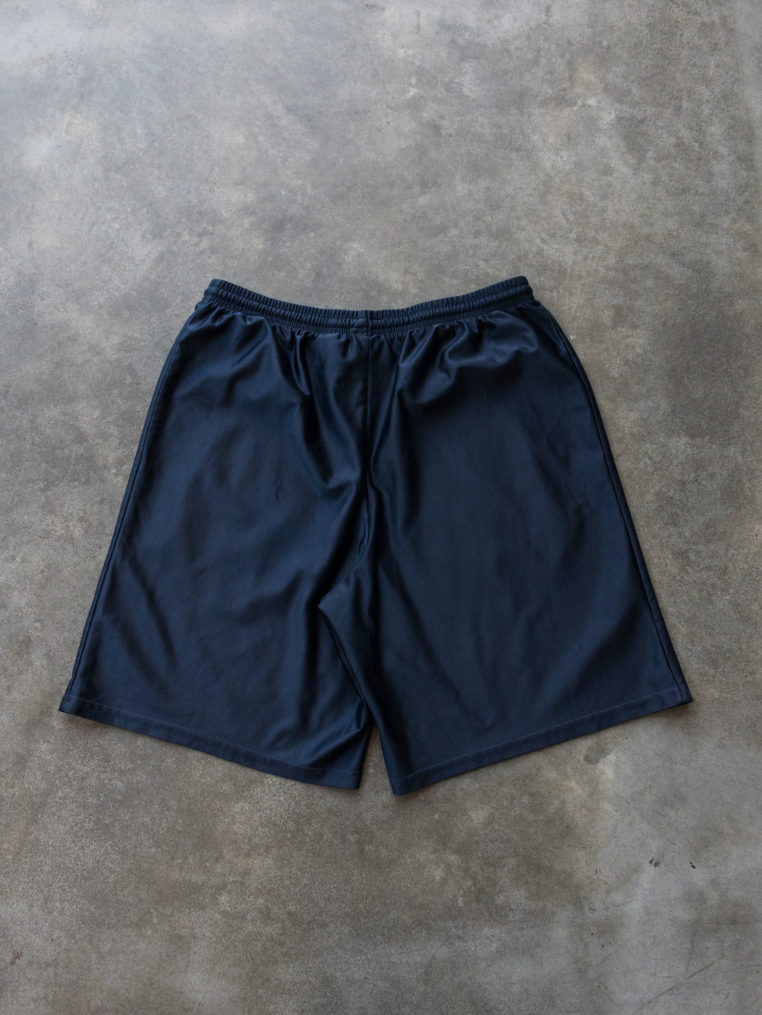 Vintage Navy Nike Basketball Shorts (L)