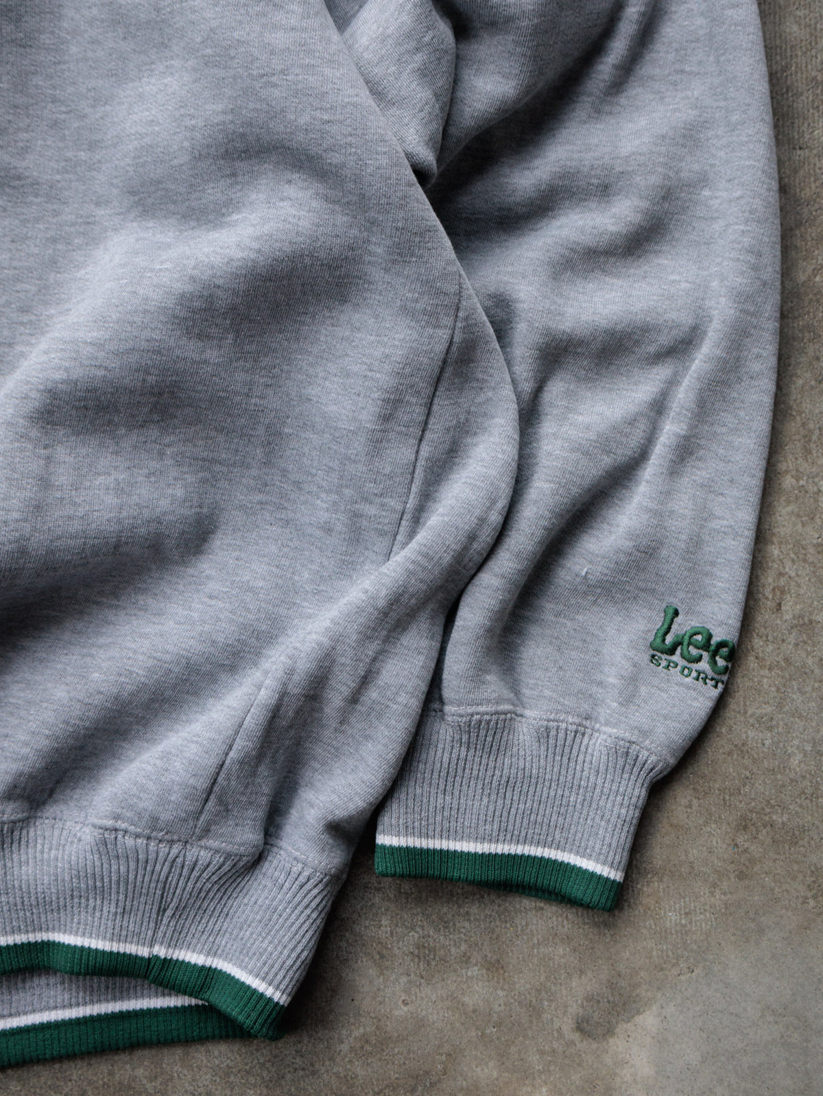 Vintage 90s Grey Lee Sport Green Bay Packers V-Neck Sweatshirt (XL)