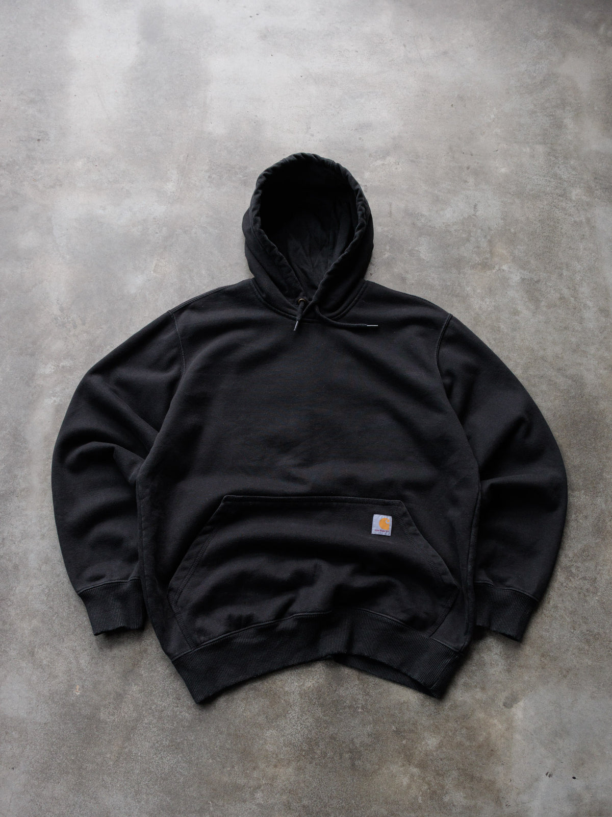 Vintage Black Carhartt Hoodie (M)