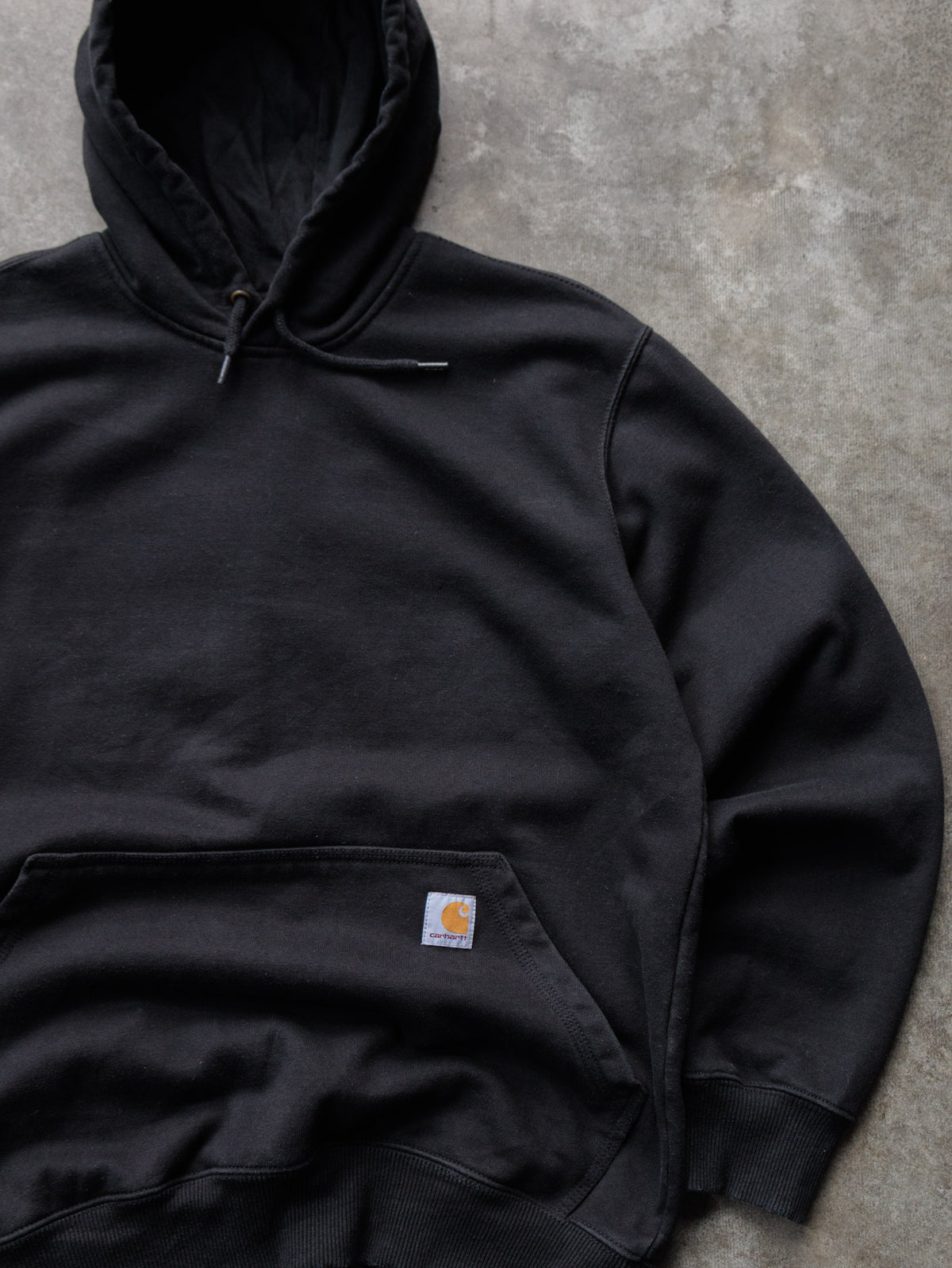 Vintage Black Carhartt Hoodie (M)