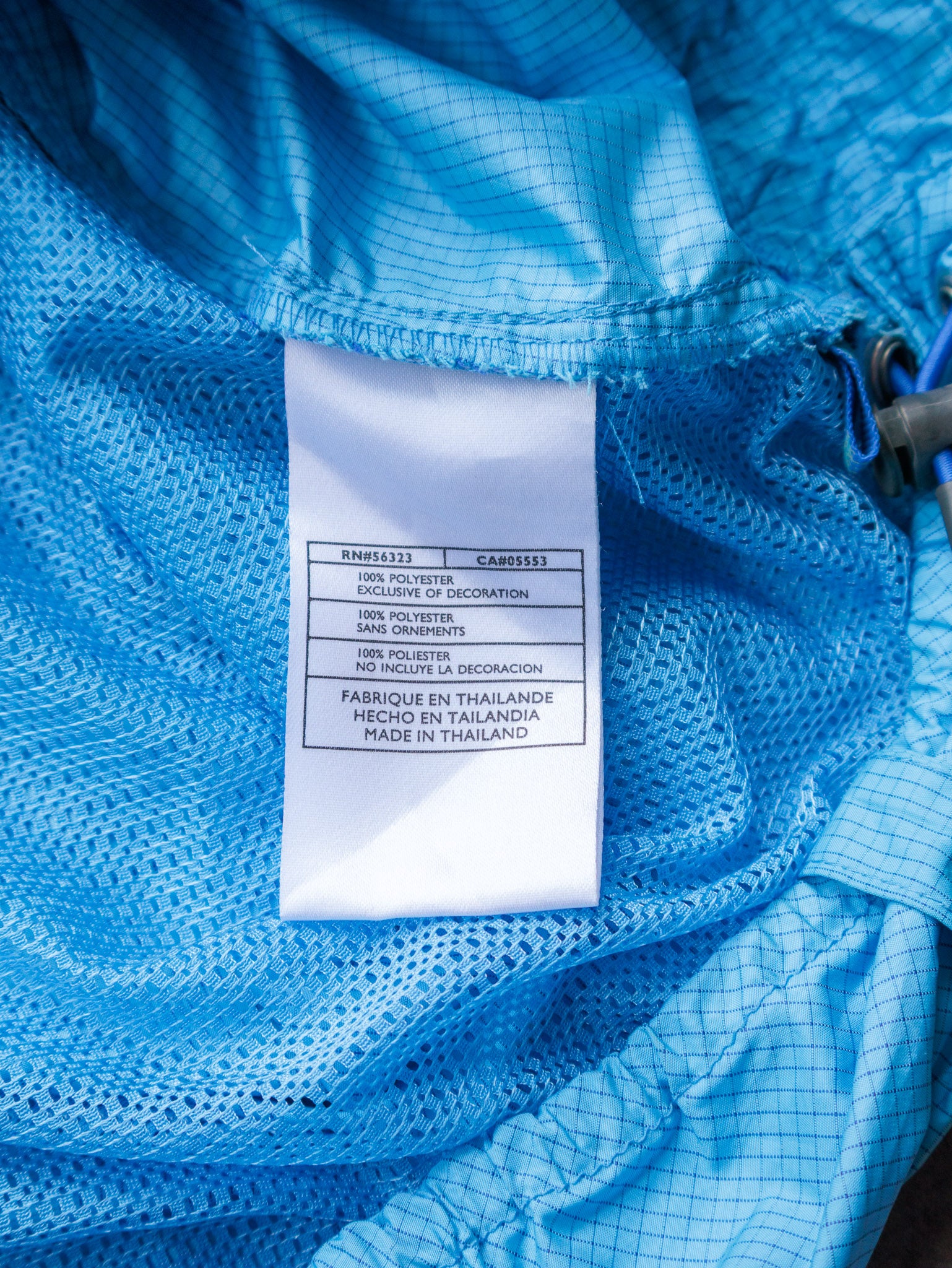 Vintage 00s Blue Adidas Three Stripe Windbreaker (2XL)