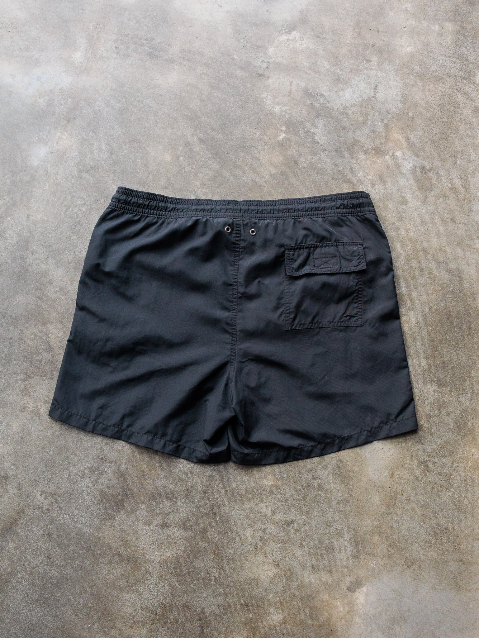 Vintage 90s Black Polo Ralph Lauren Swim Shorts (L)