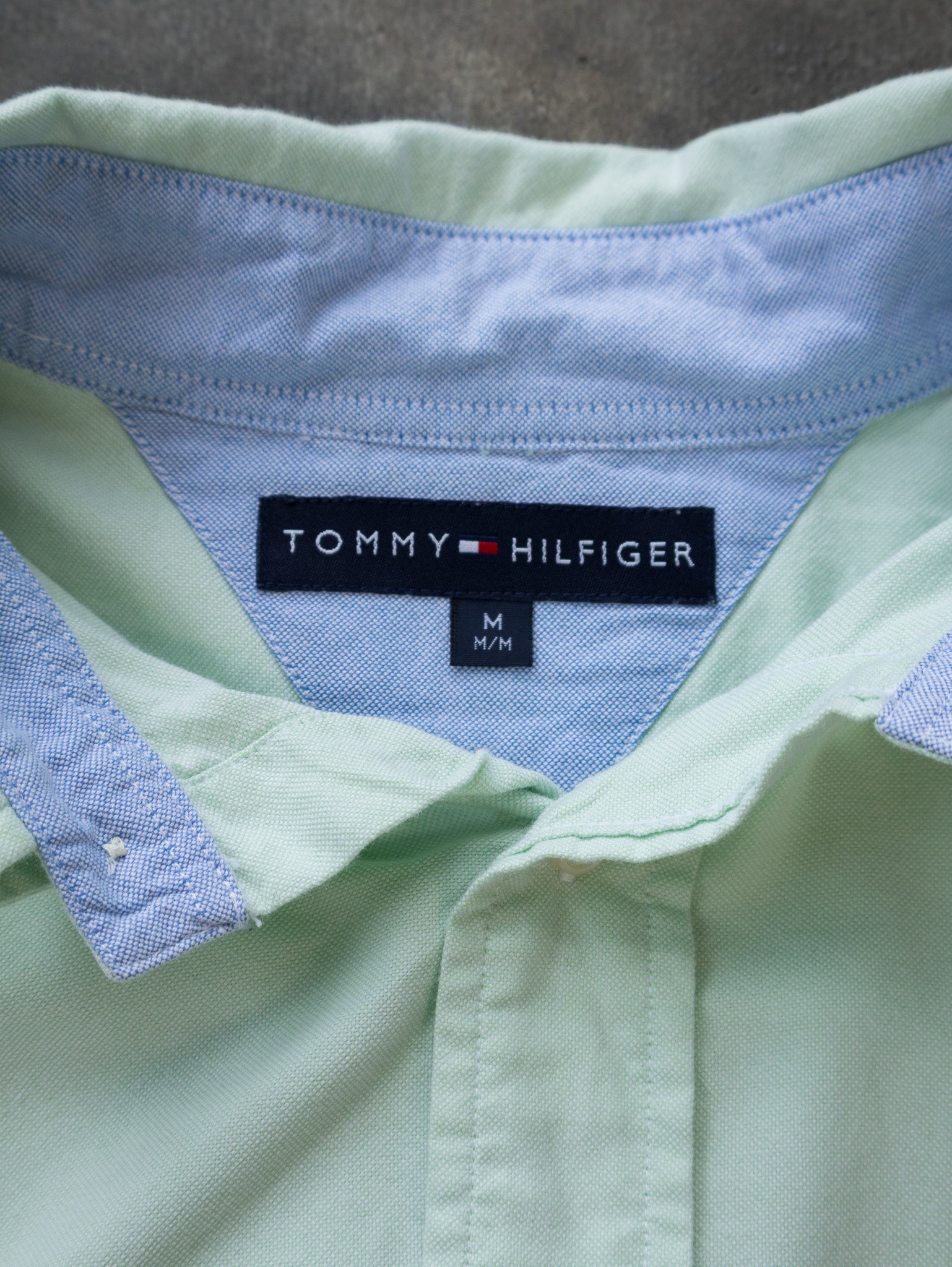 Vintage Green Tommy Hilfiger Shirt (M)