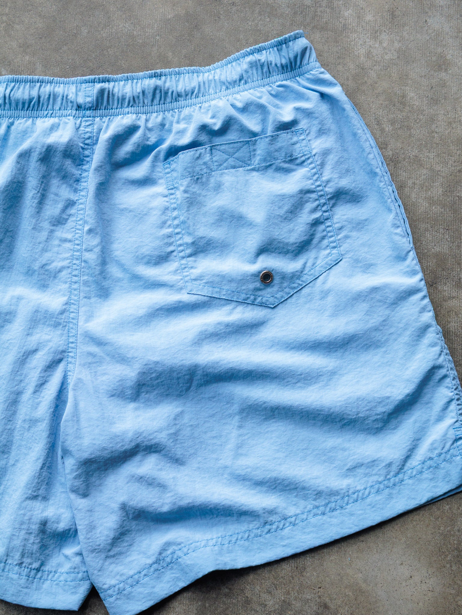 Vintage 90s Blue Polo Ralph Lauren Swim Shorts (M)