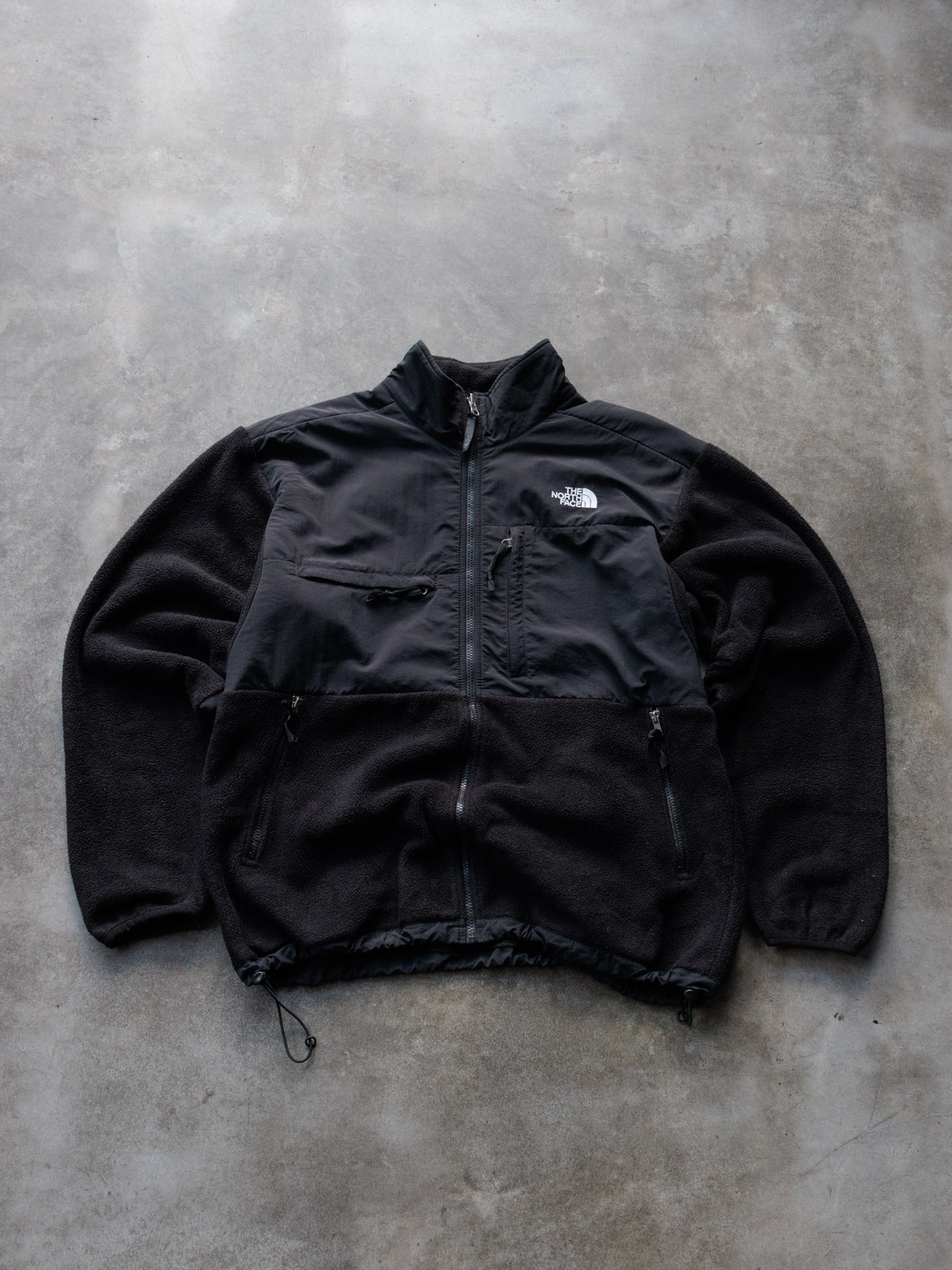 Vintage Black The North Face Denali Fleece Jacket (L)