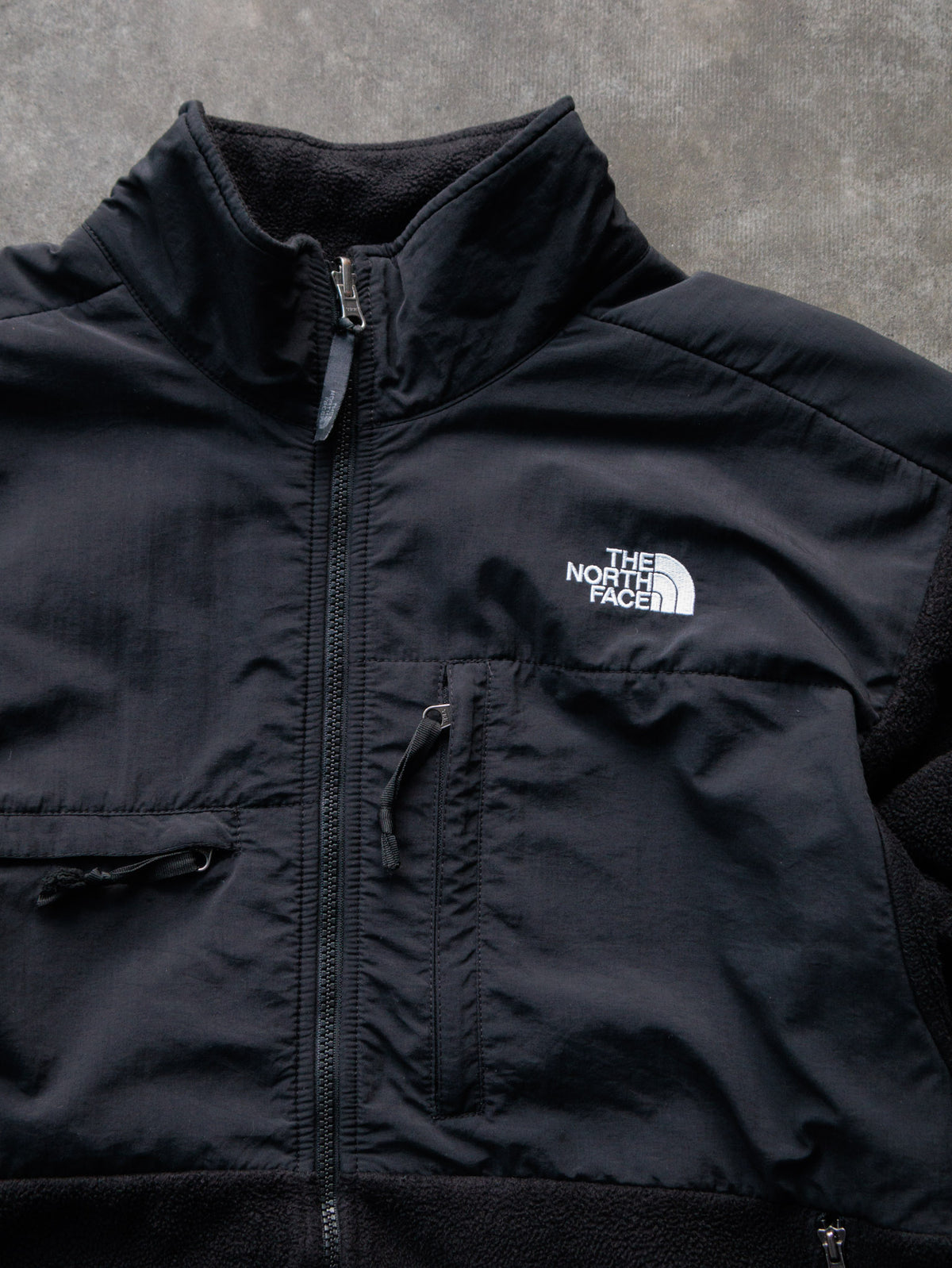 Vintage Black The North Face Denali Fleece Jacket (L)