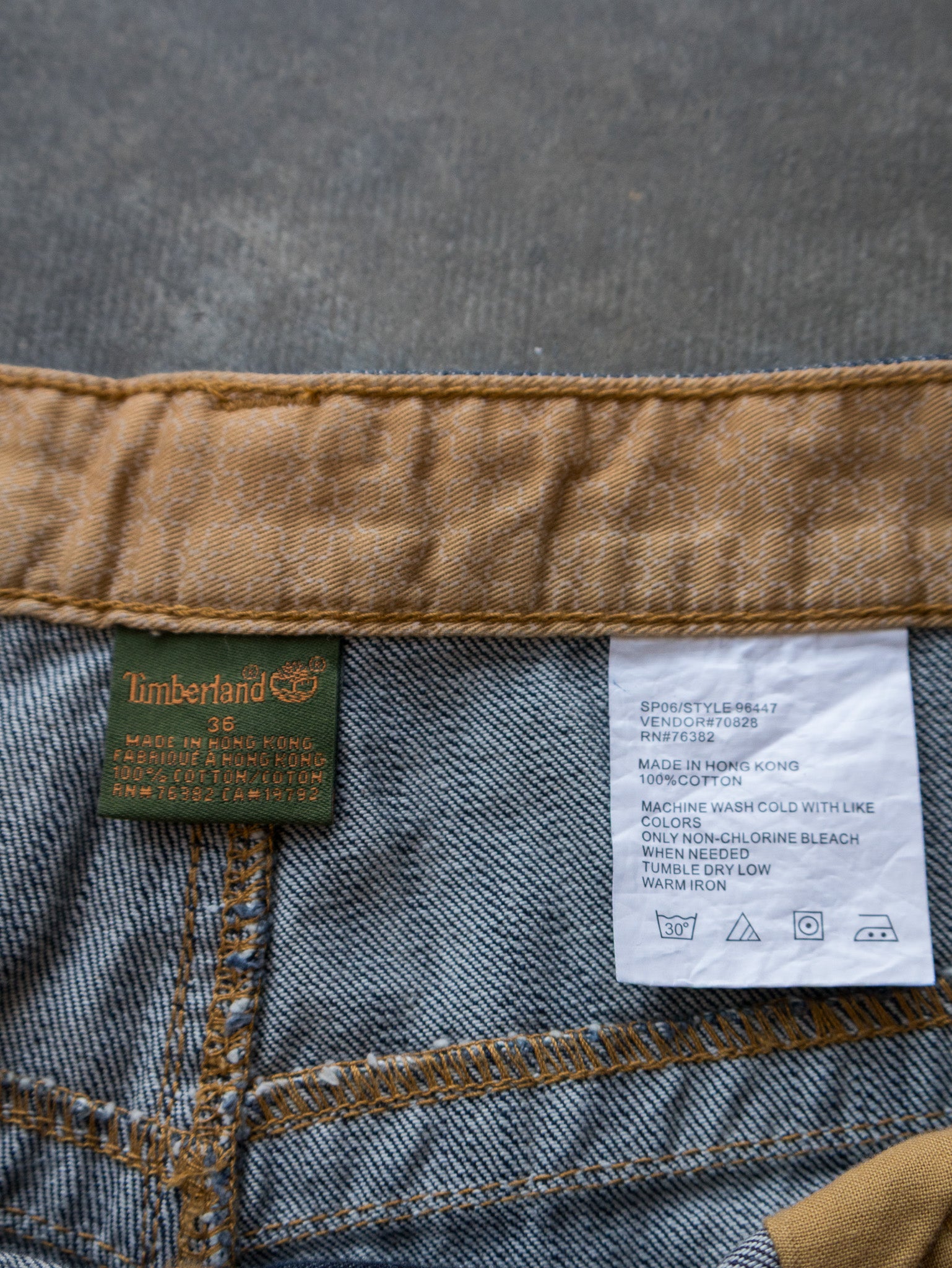 Vintage Timberland Denim Shorts (W36)