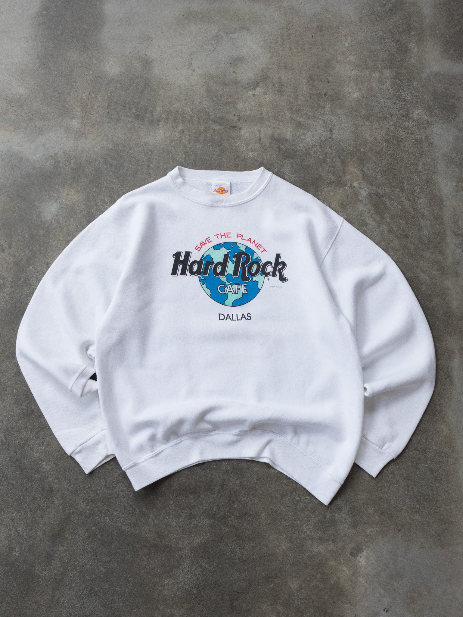 Vintage 1991 Hard Rock Cafe Dallas Sweatshirt (L)