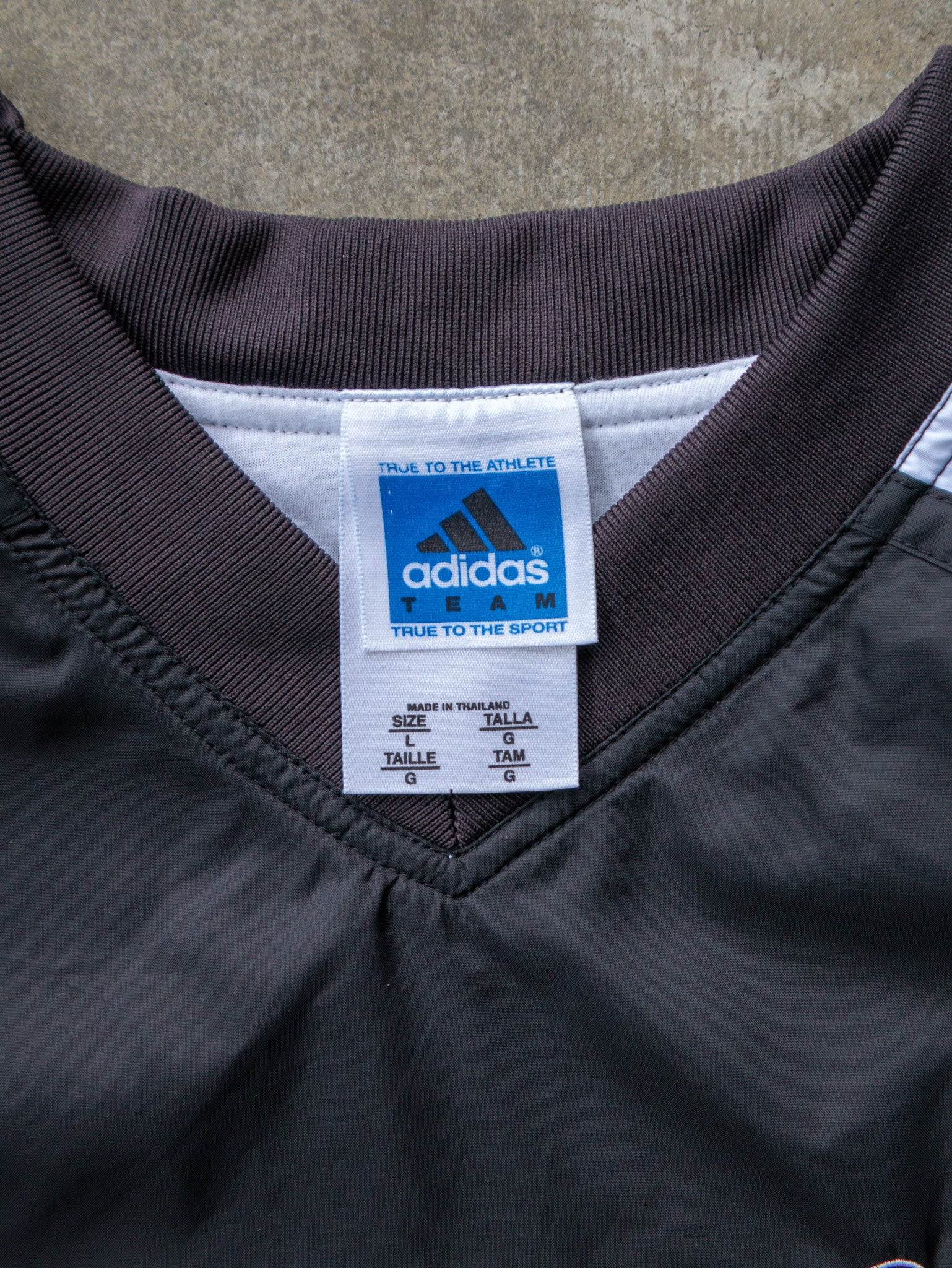 Vintage 00s Black Adidas Cal Bears Windbreaker (L)