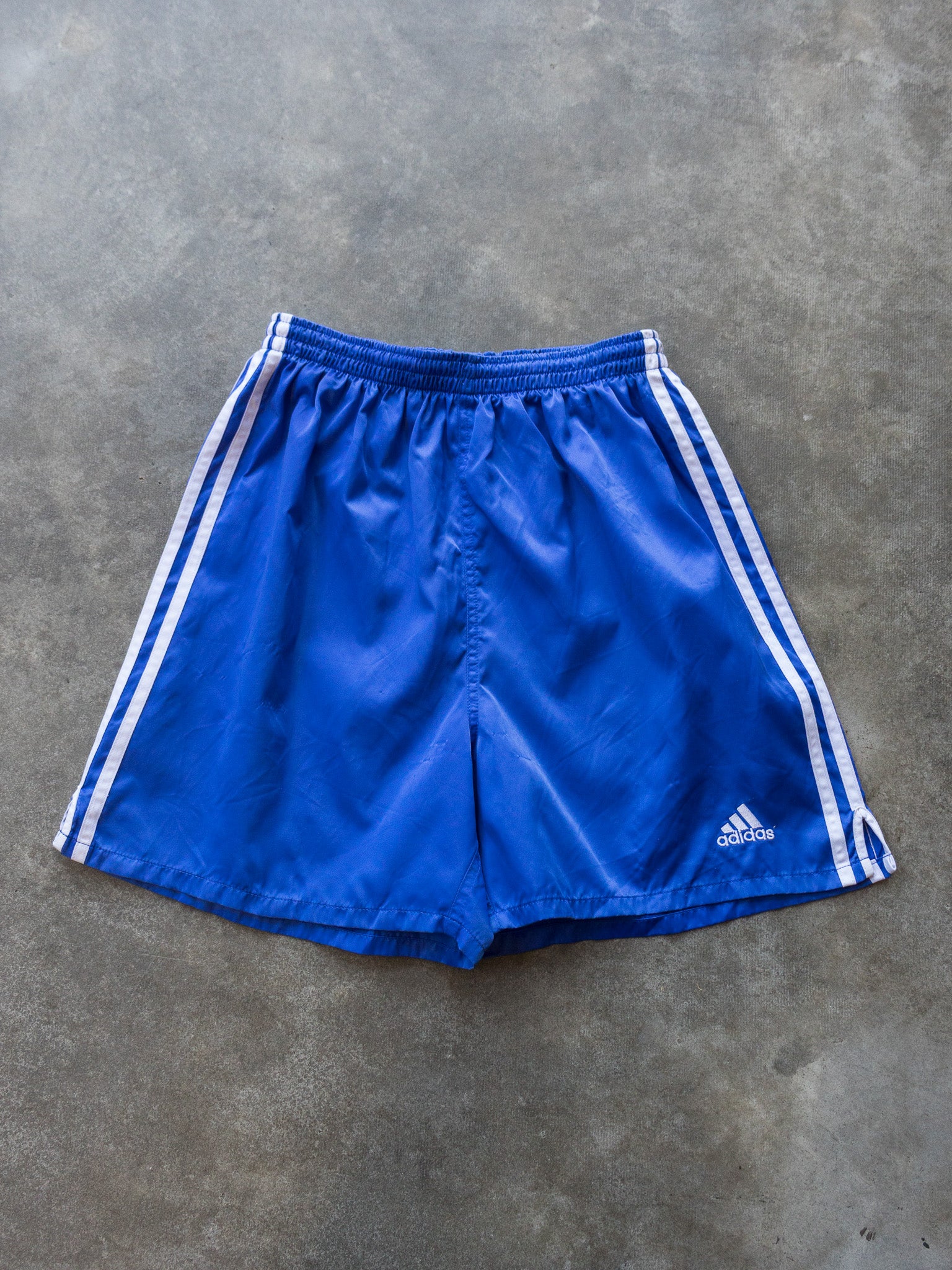 Vintage Blue Adidas Shorts (M)