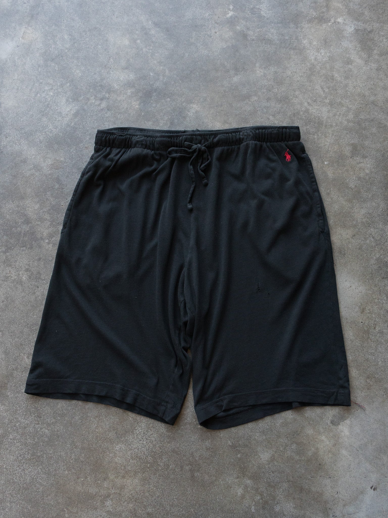Vintage Black Polo Ralph Lauren Shorts (M)