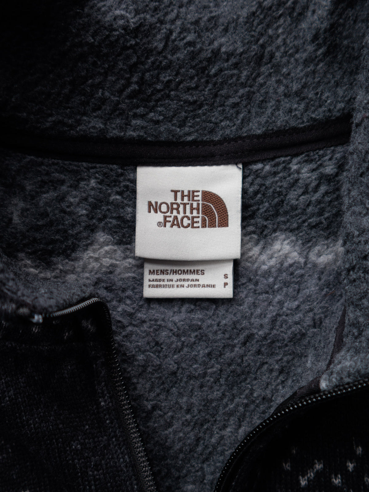 Vintage Black The North Face Fleece Quarter Zip (S)