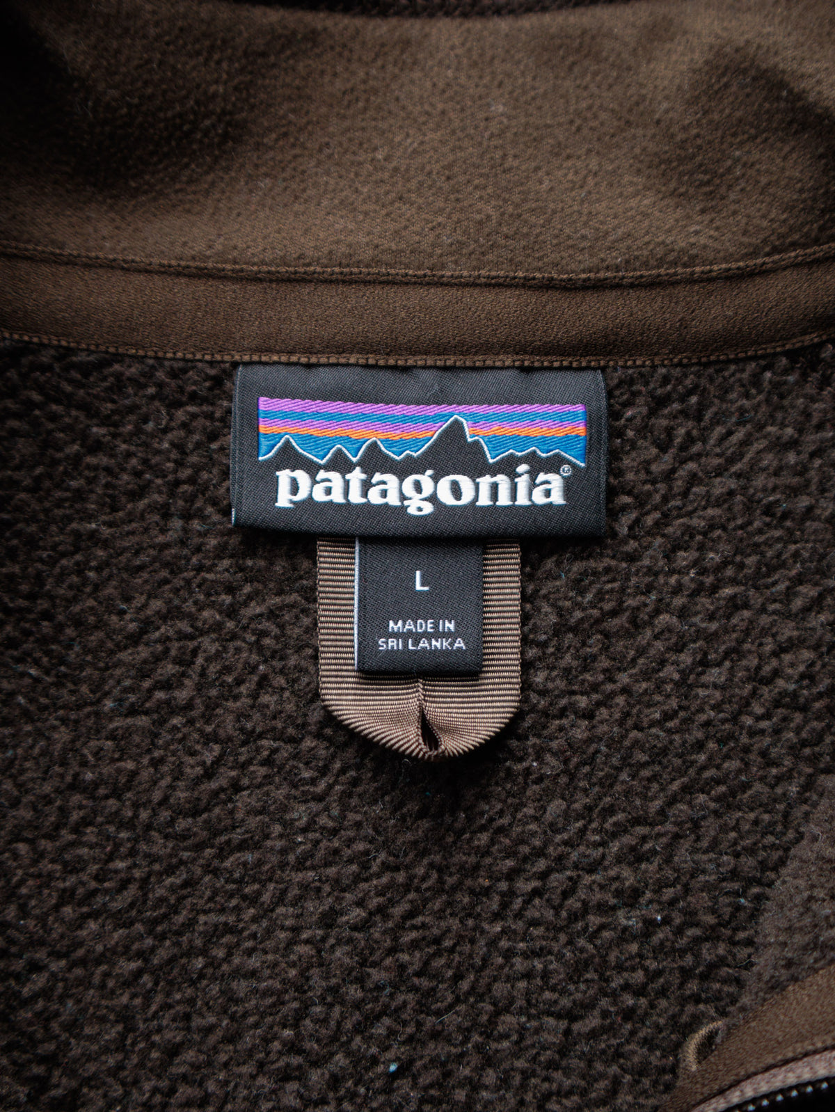 Brown Patagonia Better Sweater Fleece Jacket (L)