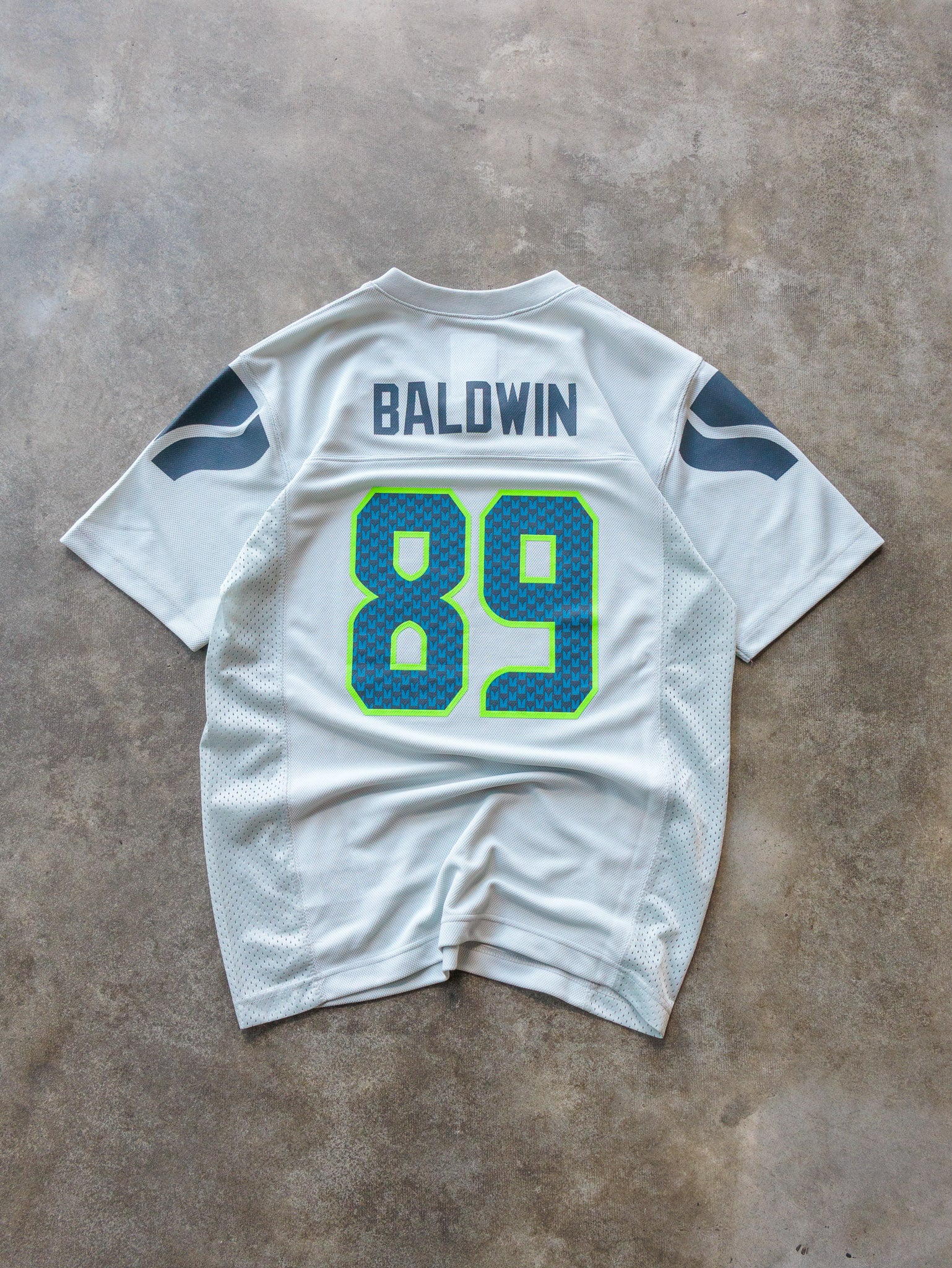Grey Seattle Seahawks Doug Baldwin NFL Jersey Youth (14-16Y)