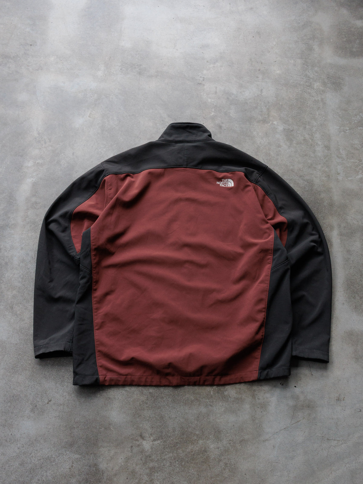 Vintage Black The North Face Colourblock Jacket (2XL)