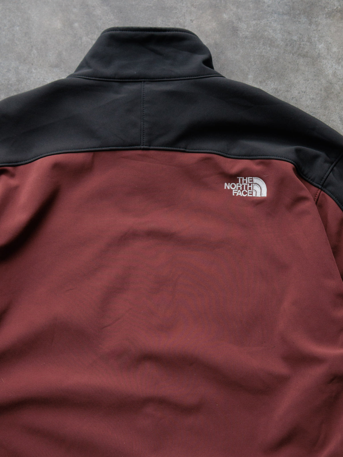 Vintage Black The North Face Colourblock Jacket (2XL)