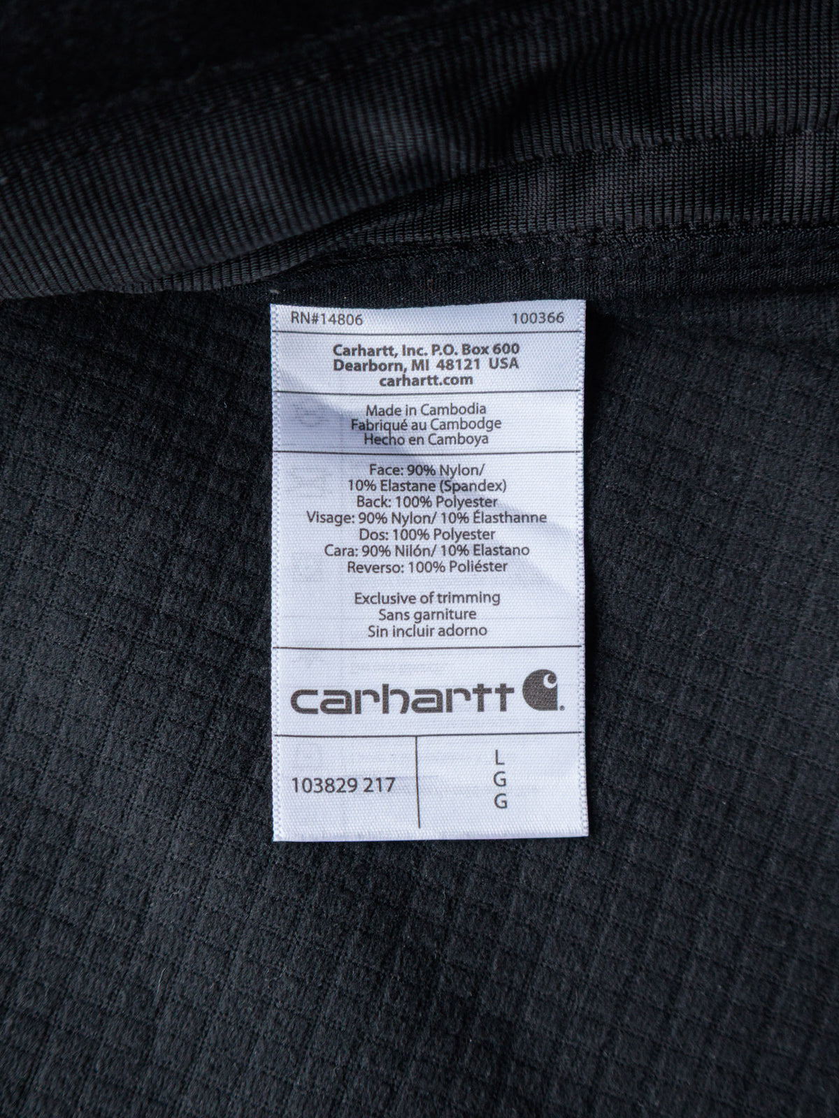 Brown Carhartt Hooded Jacket (L)