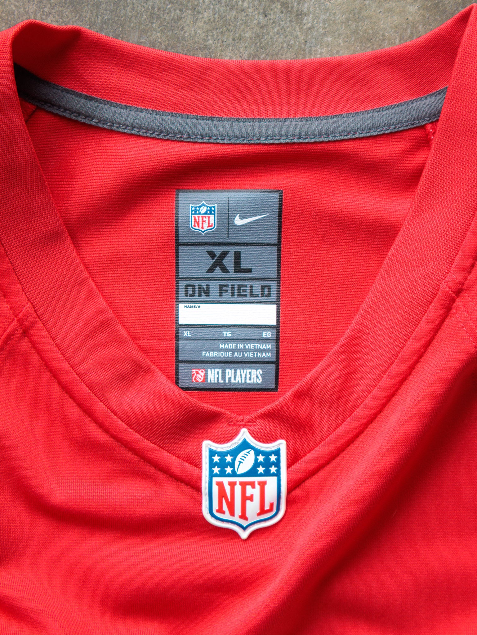 Red Nike Patrick Mahomes Kansas City Chiefs NFL Jersey (XL)