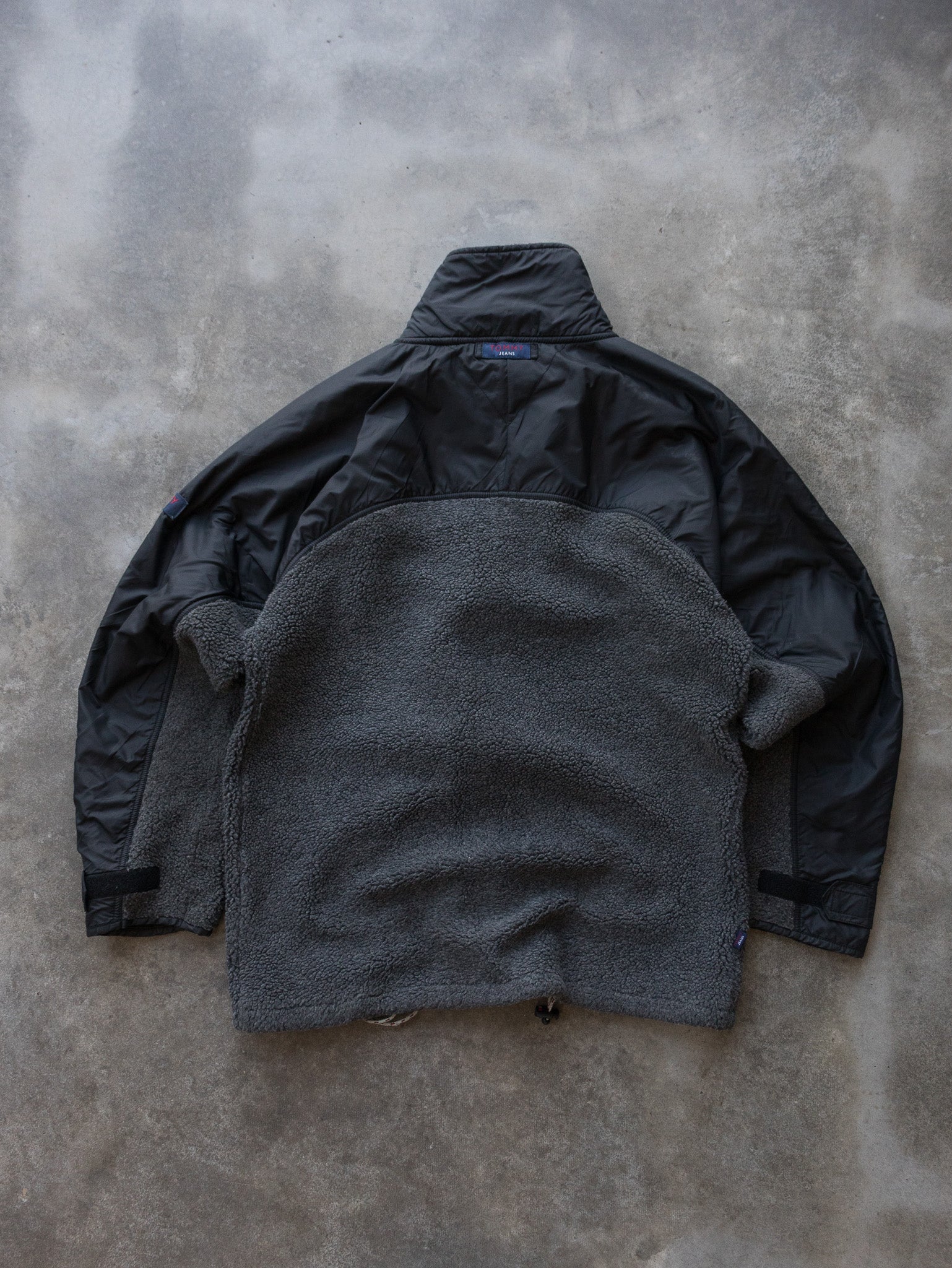 Vintage Tommy Jeans Sherpa Fleece Jacket (L)