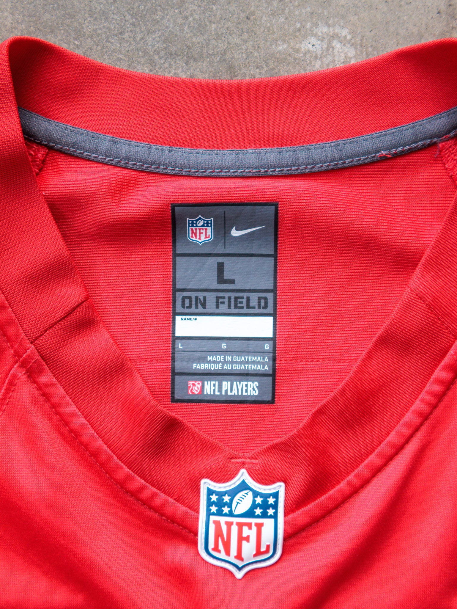 Red Nike Travis Kelce Kansas City Chiefs NFL Jersey (L)