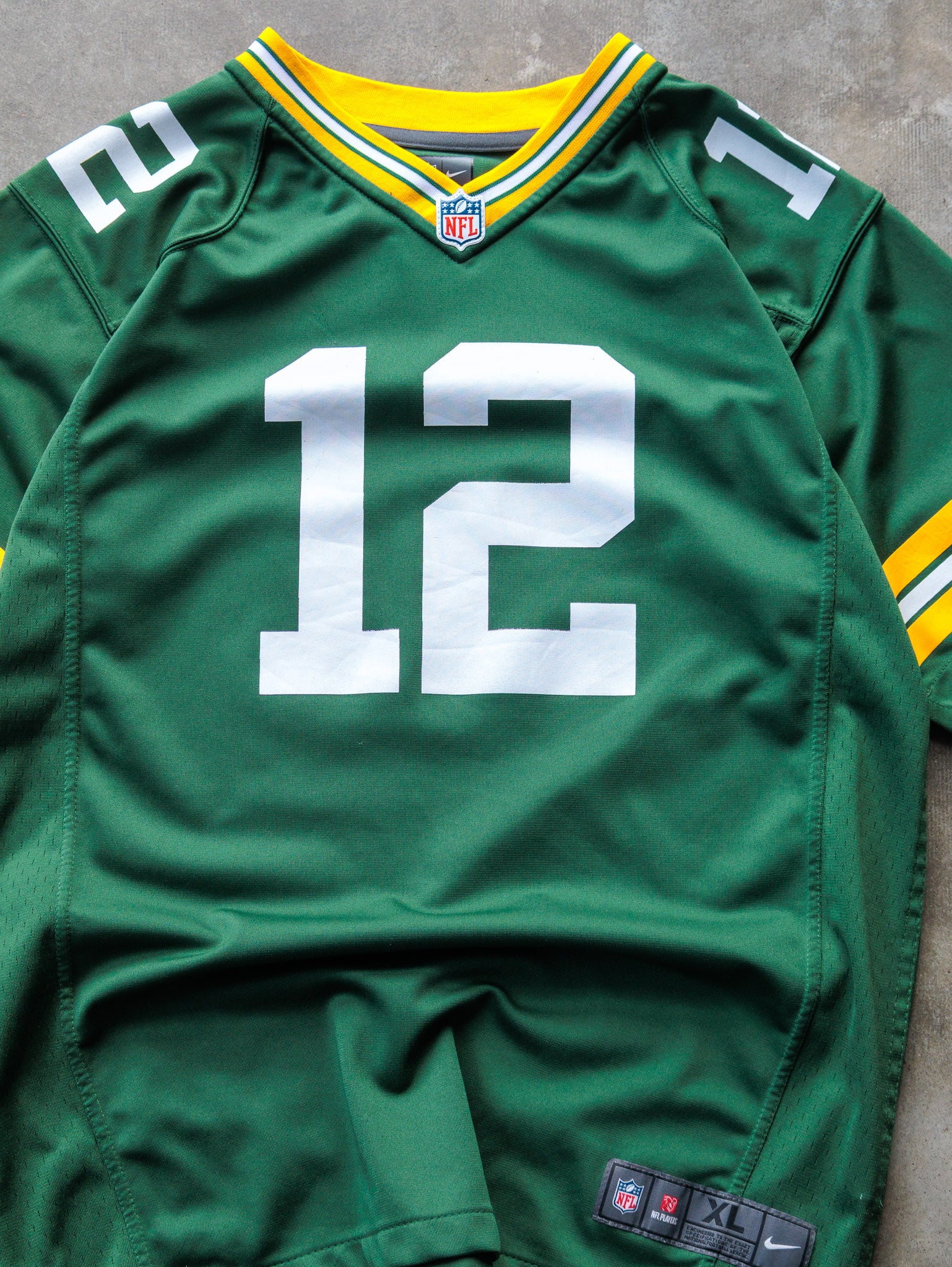 Vintage Nike Green Bay Packers Aaron Rodgers NFL Jersey (18-20Y)