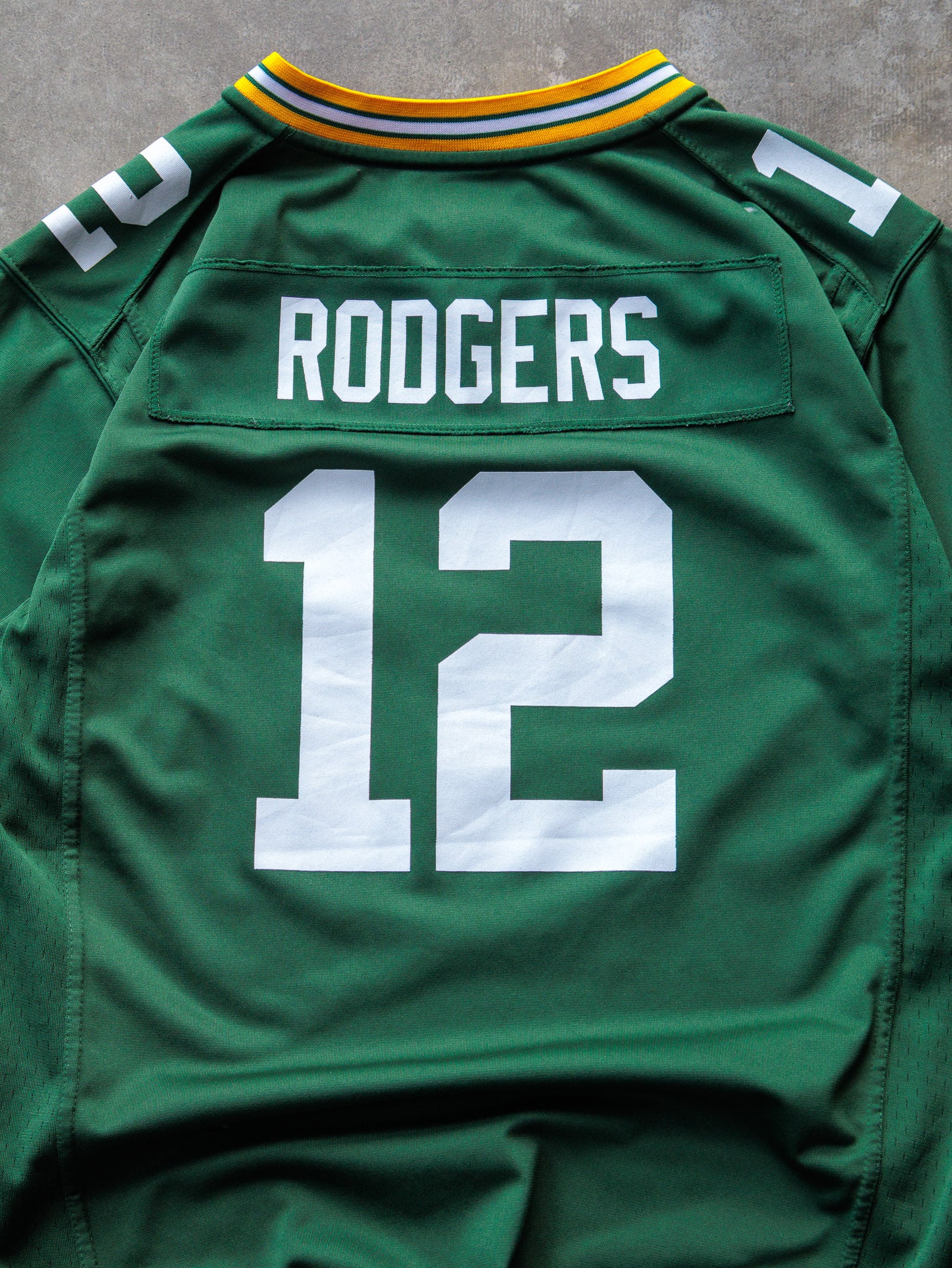 Vintage Nike Green Bay Packers Aaron Rodgers NFL Jersey (18-20Y)