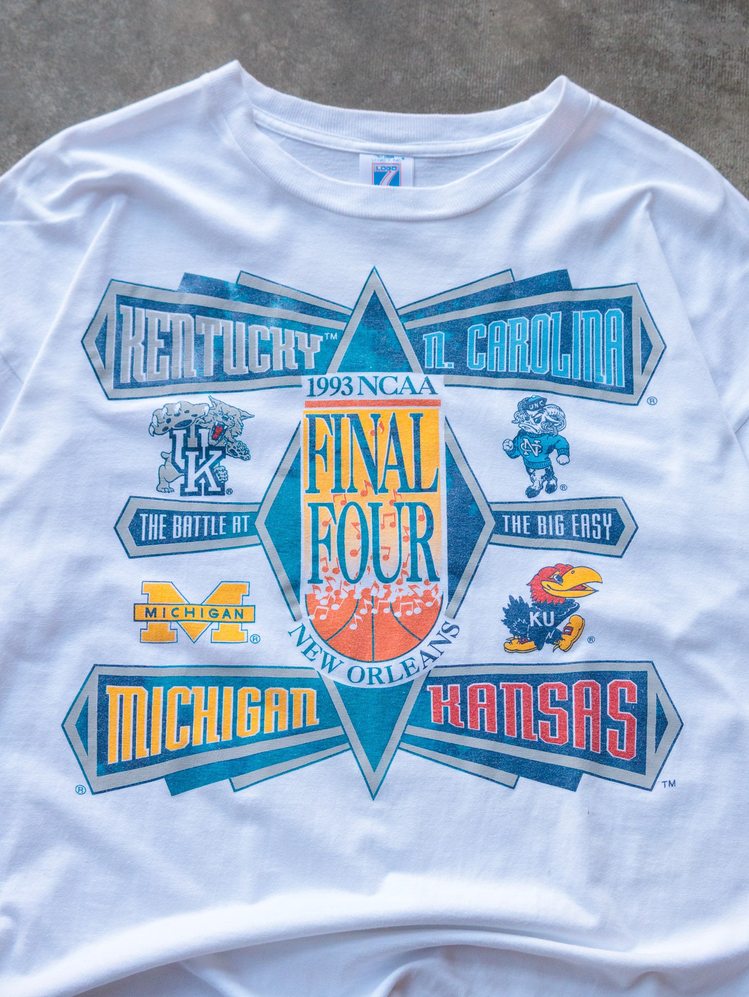 Vintage 1993 NCAA Final Four New Orleans Tee (XL)