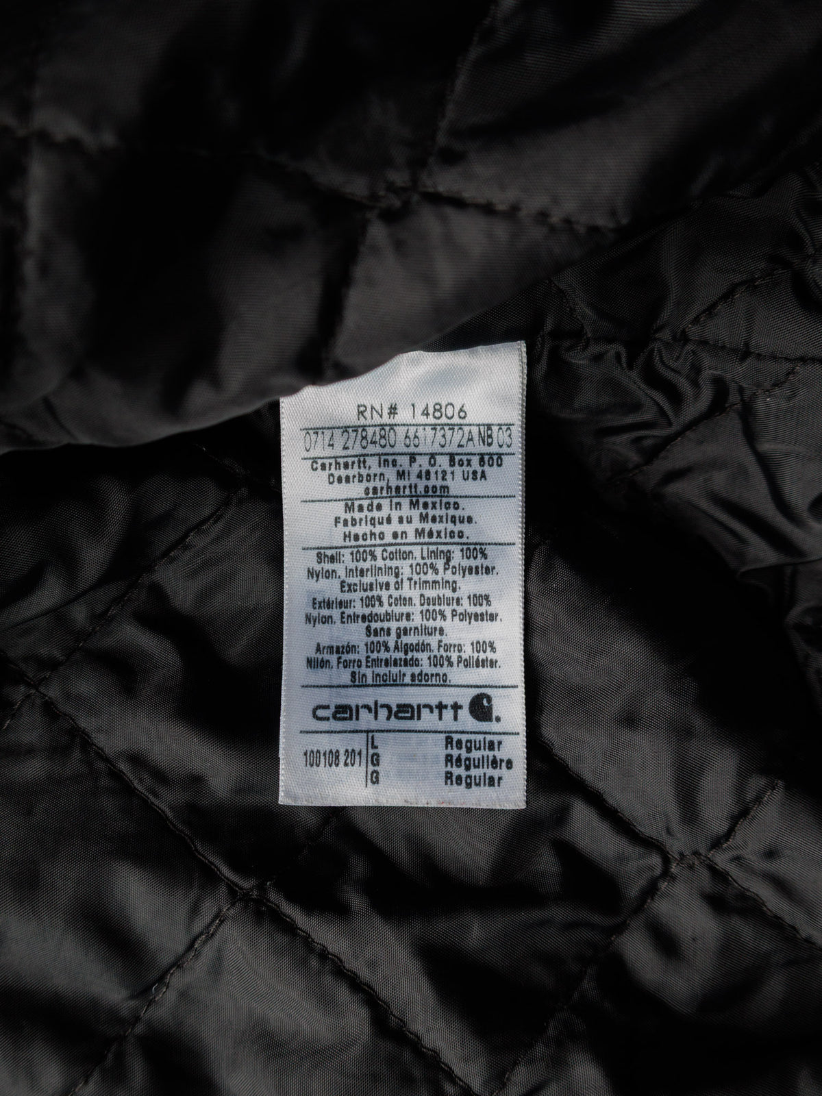 Vintage Brown Carhartt Active Jacket (L)
