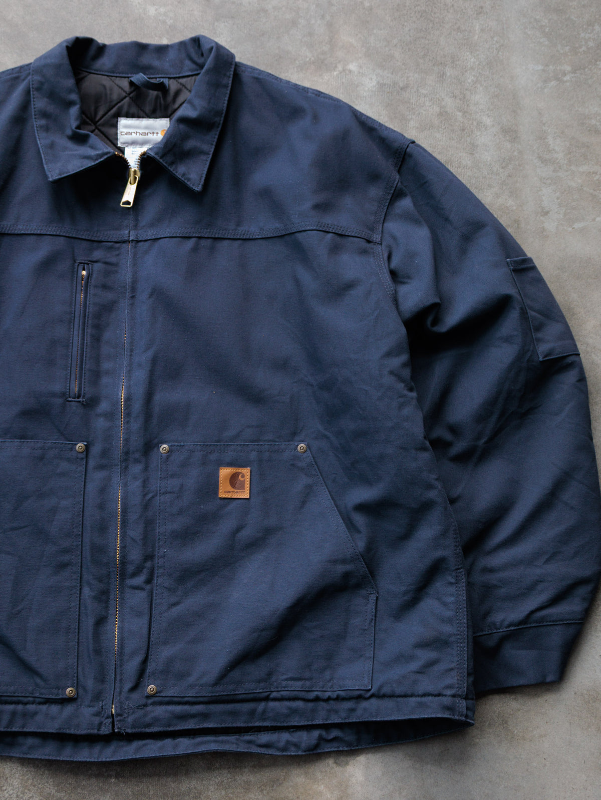 Vintage Navy Carhartt Jacket (2XL)