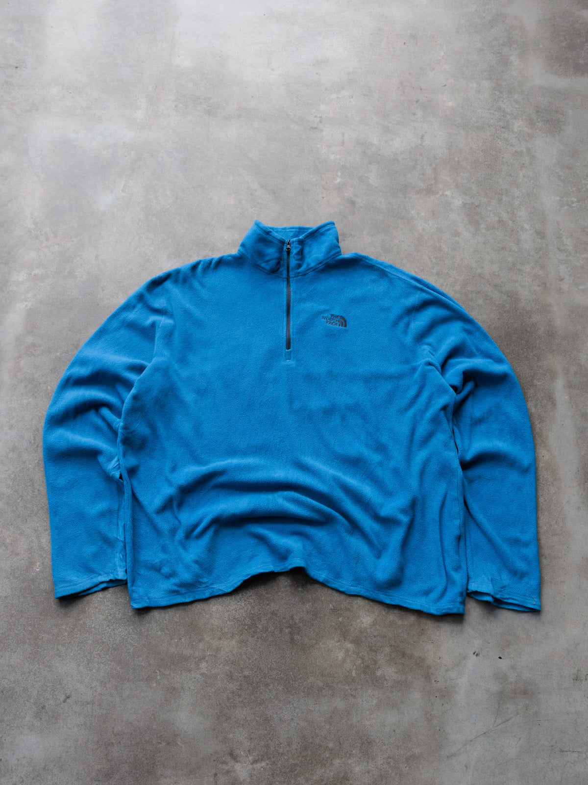 Vintage Blue The North Face Fleece Quarter Zip (L)