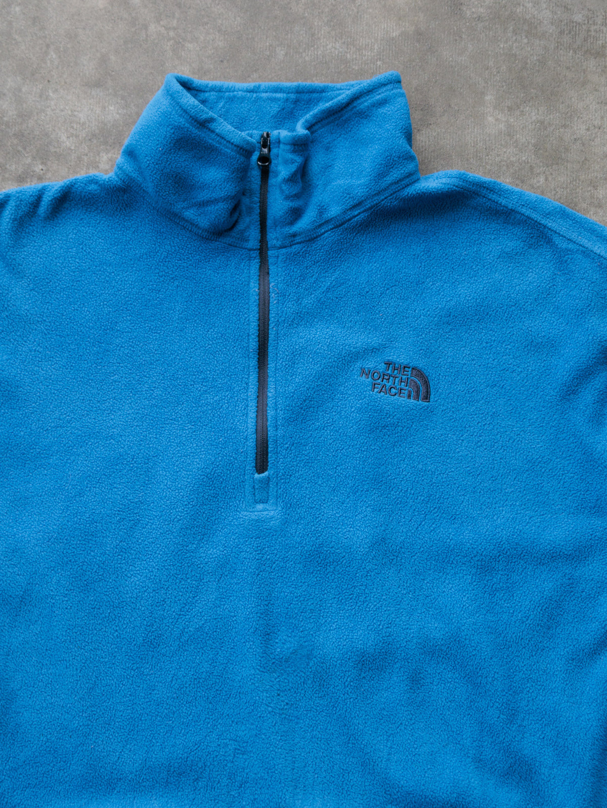 Vintage Blue The North Face Fleece Quarter Zip (L)