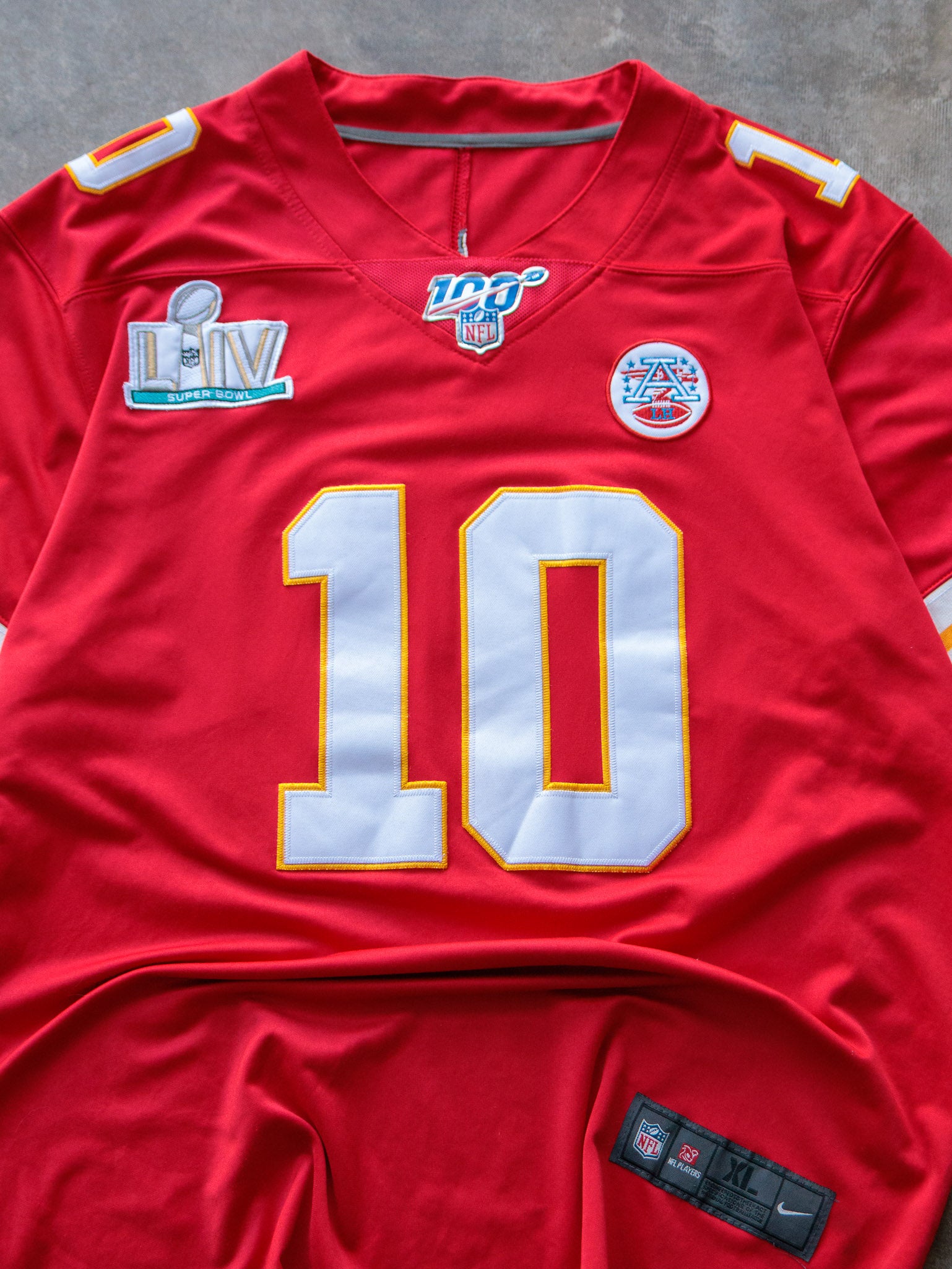 Nike Kansas City Chiefs Tyreek Hill Super Bowl NFL Jersey (XL)