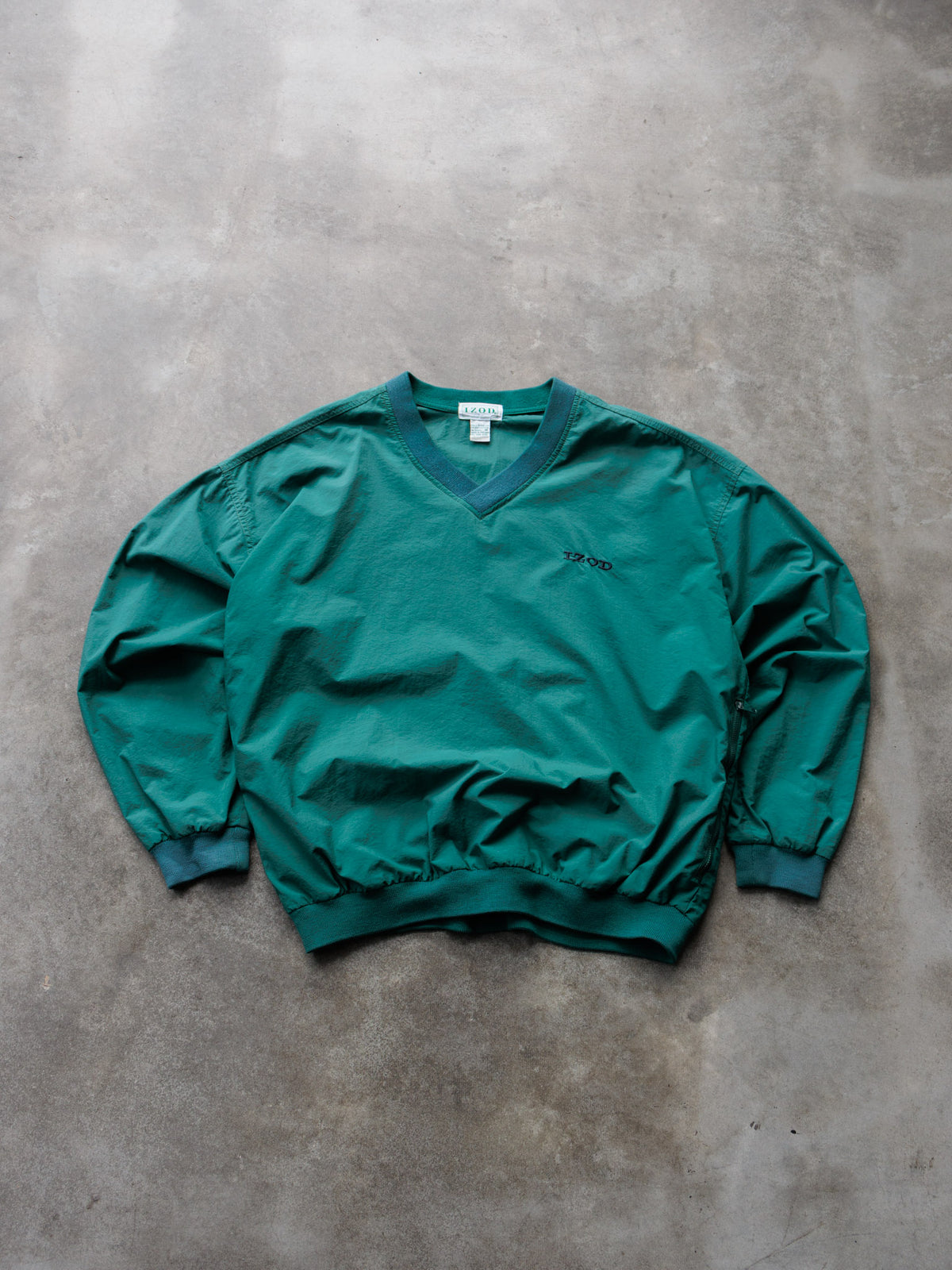 Vintage 90s Green IZOD Windbreaker (M)