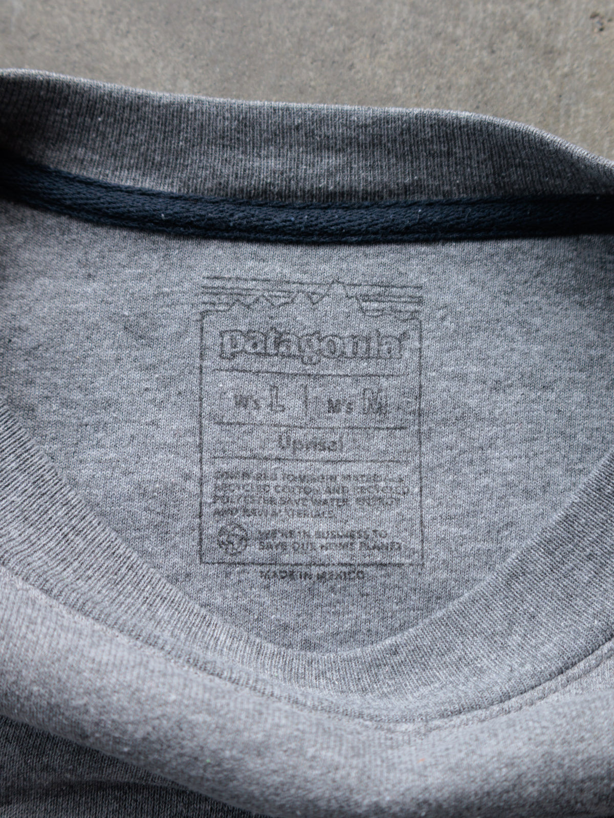 Vintage Grey Patagonia Sweatshirt (L)