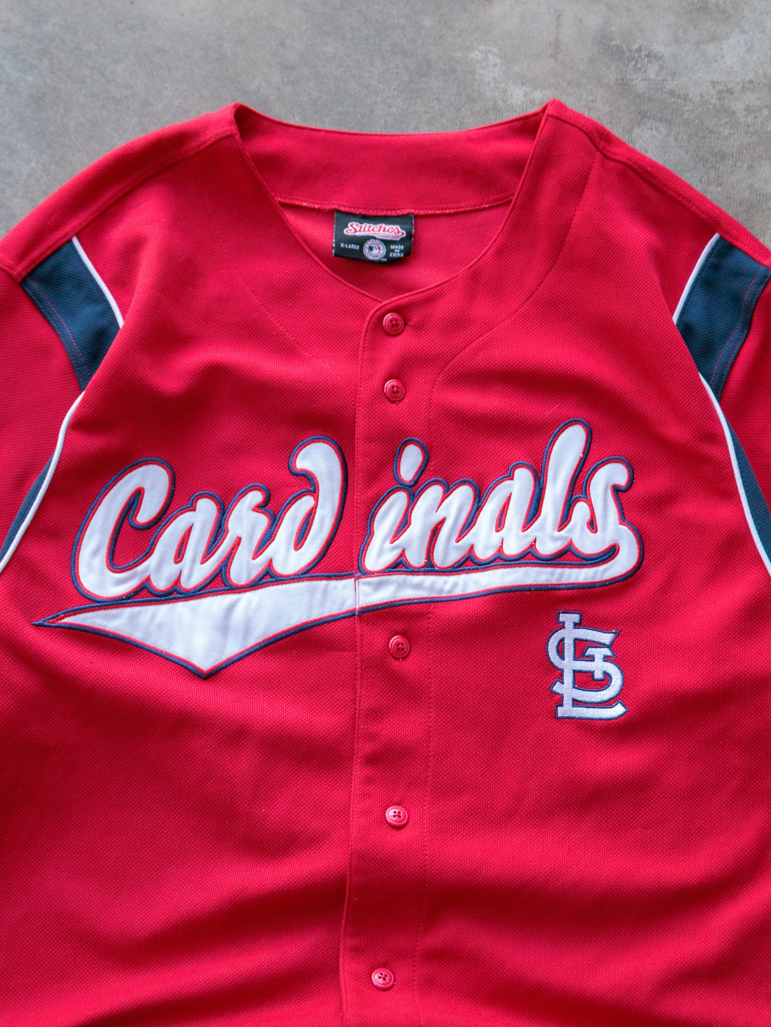 Vintage 00s St. Louis Cardinals Albert Pujols MLB Jersey (XL)