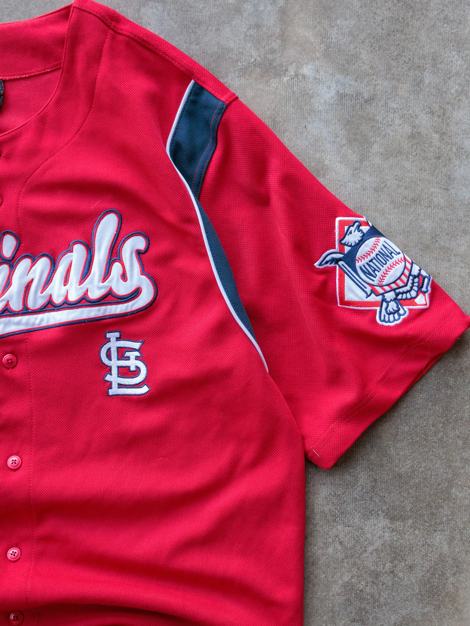 Vintage 00s St. Louis Cardinals Albert Pujols MLB Jersey (XL)