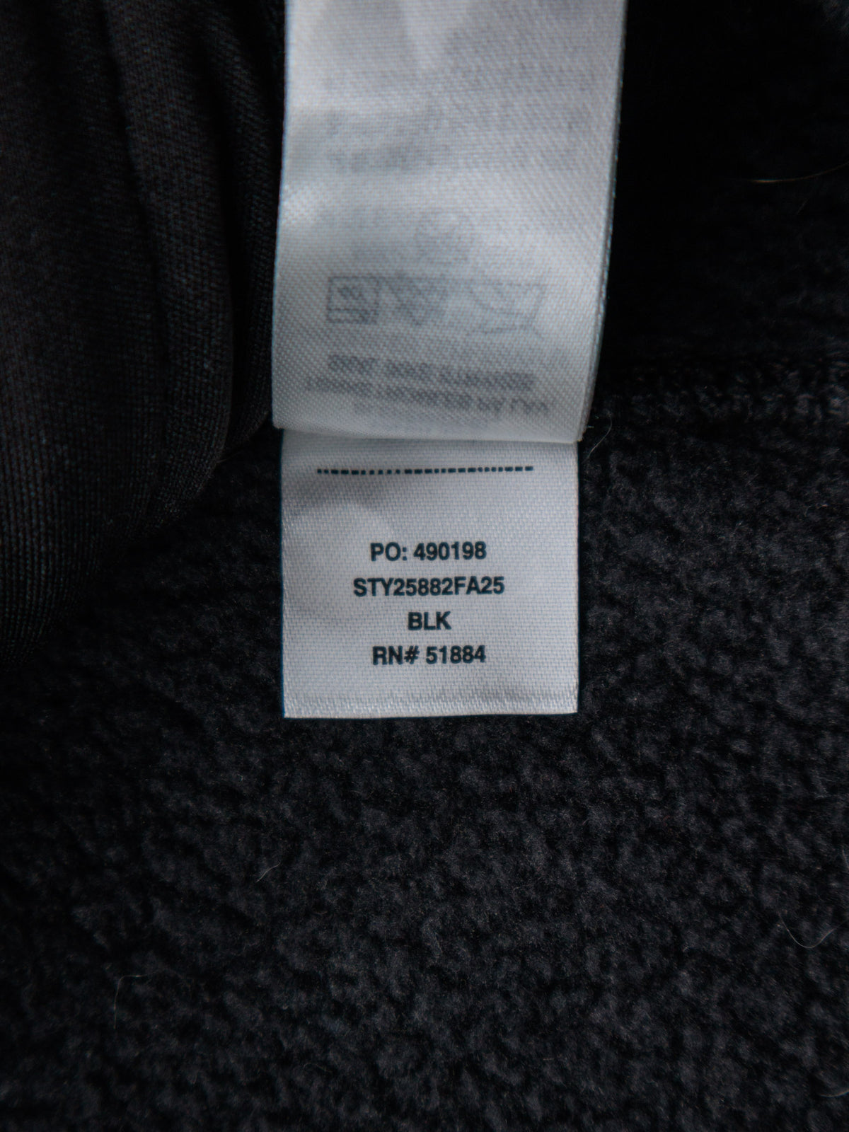 Black Patagonia Fleece Vest (M)