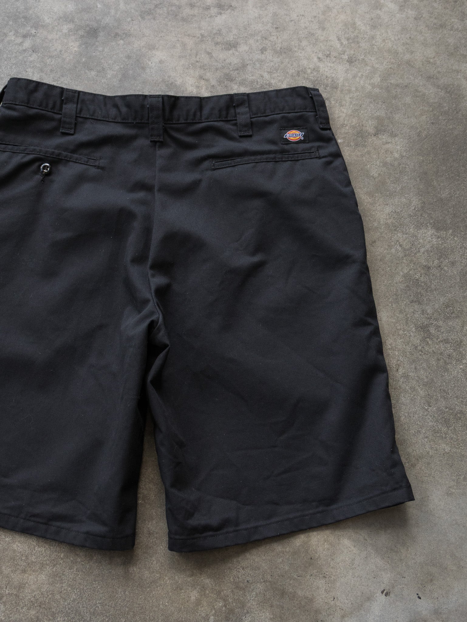 Vintage Black Dickies Work Shorts (W34)