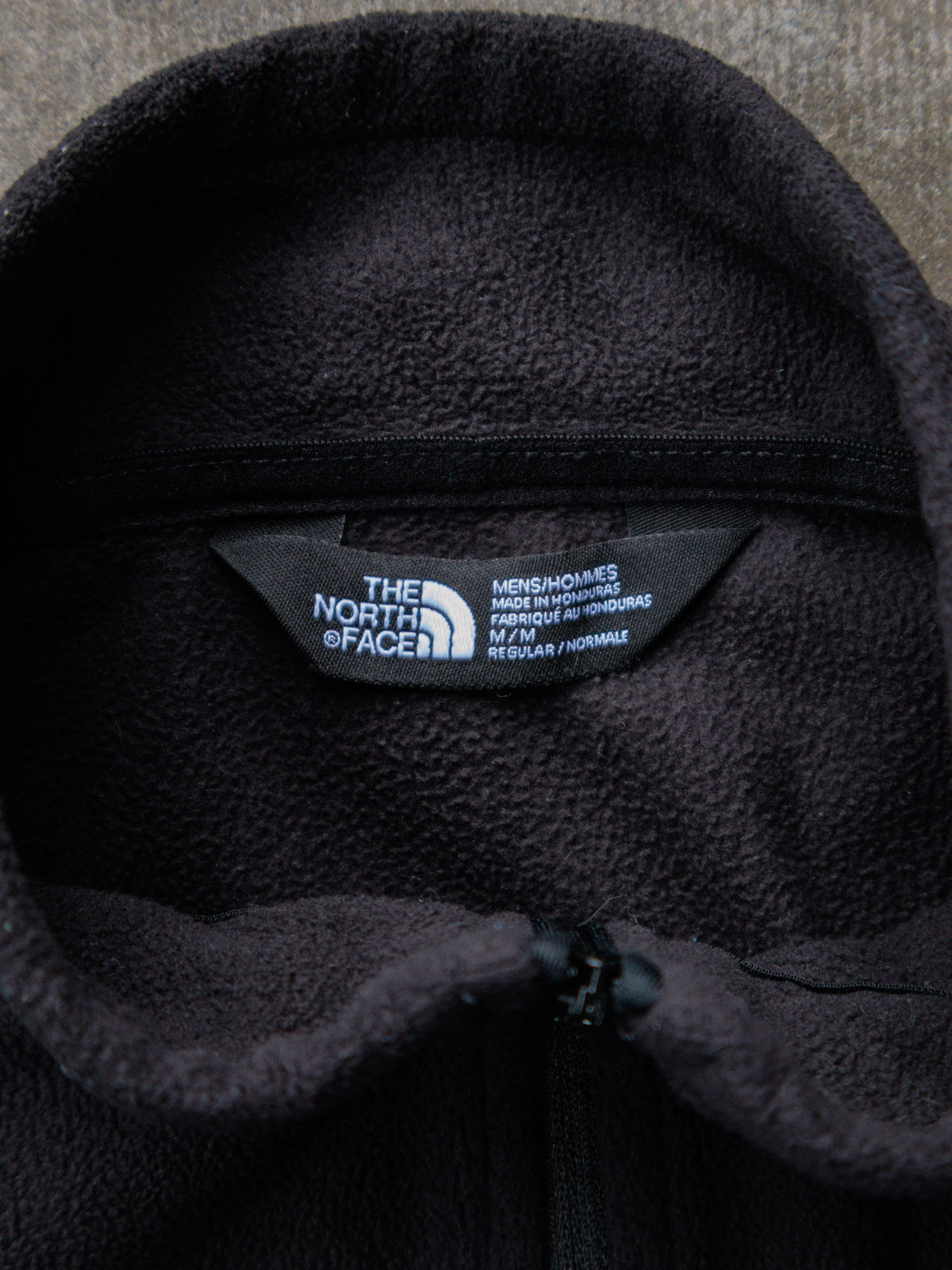 Vintage Black The North Face Fleece Quarter Zip (M)
