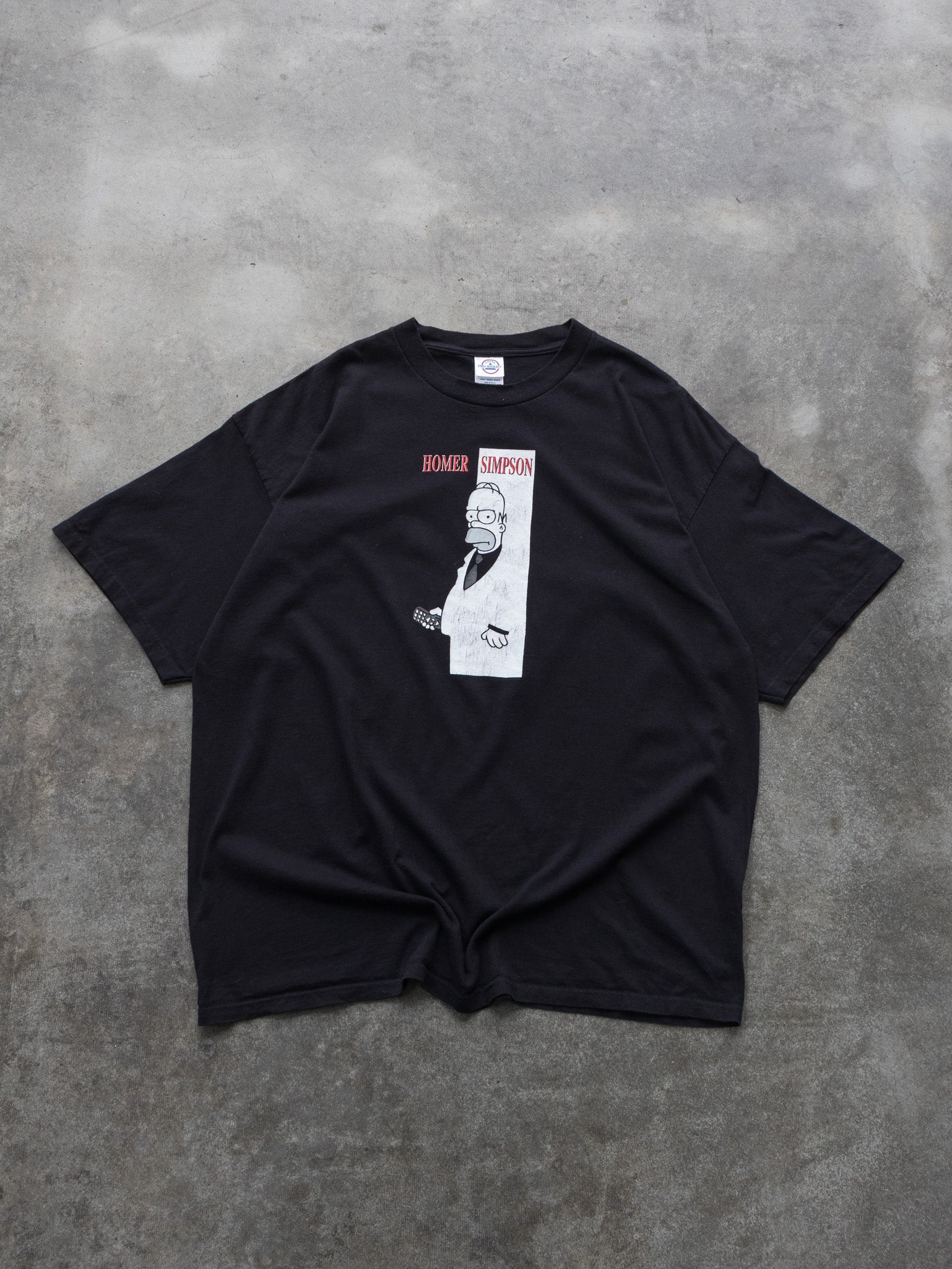 Vintage Homer Simpson Scarface Parody Tee (2XL)