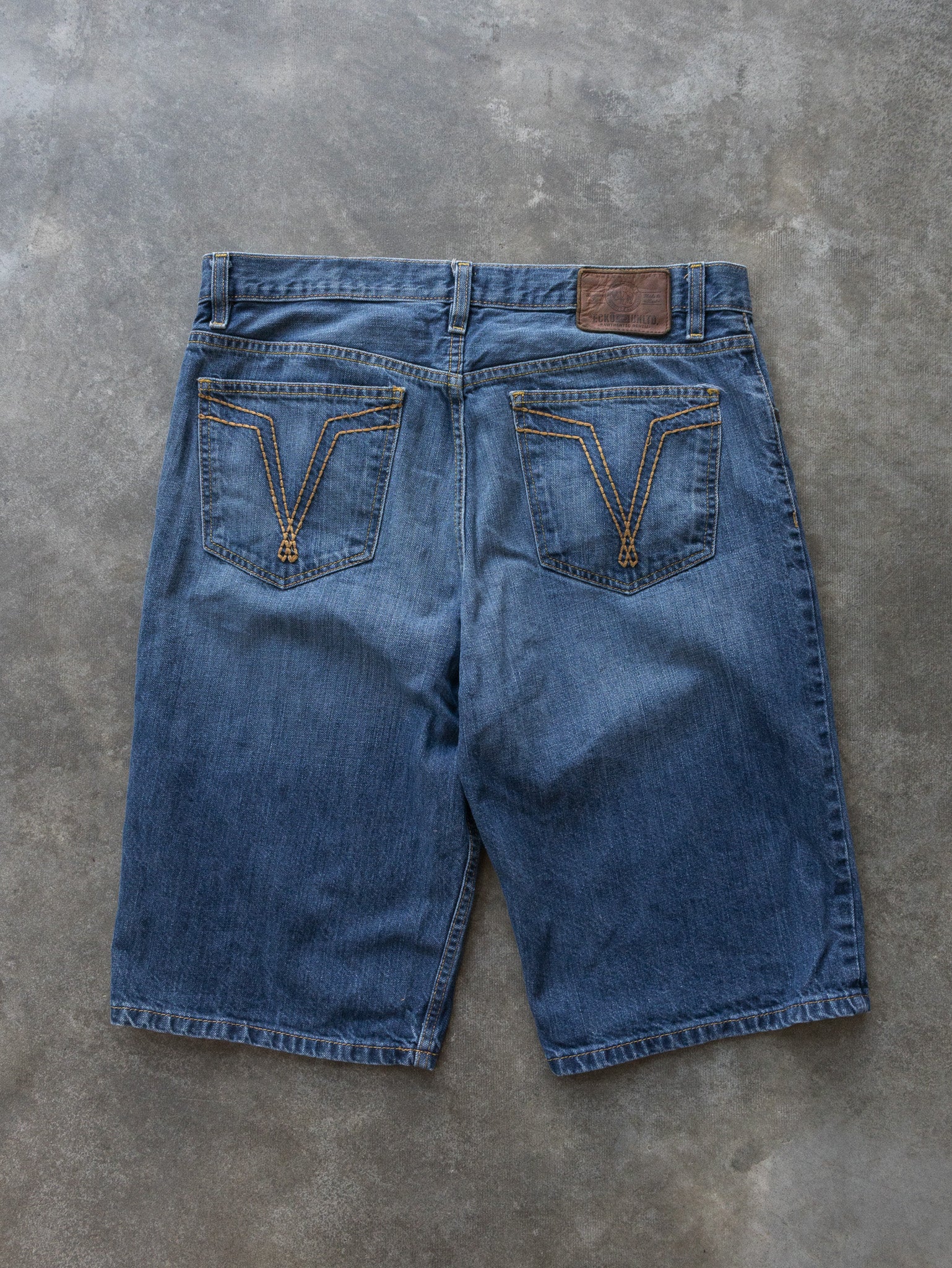 Vintage Blue Ecko Unltd Denim Shorts (W36)