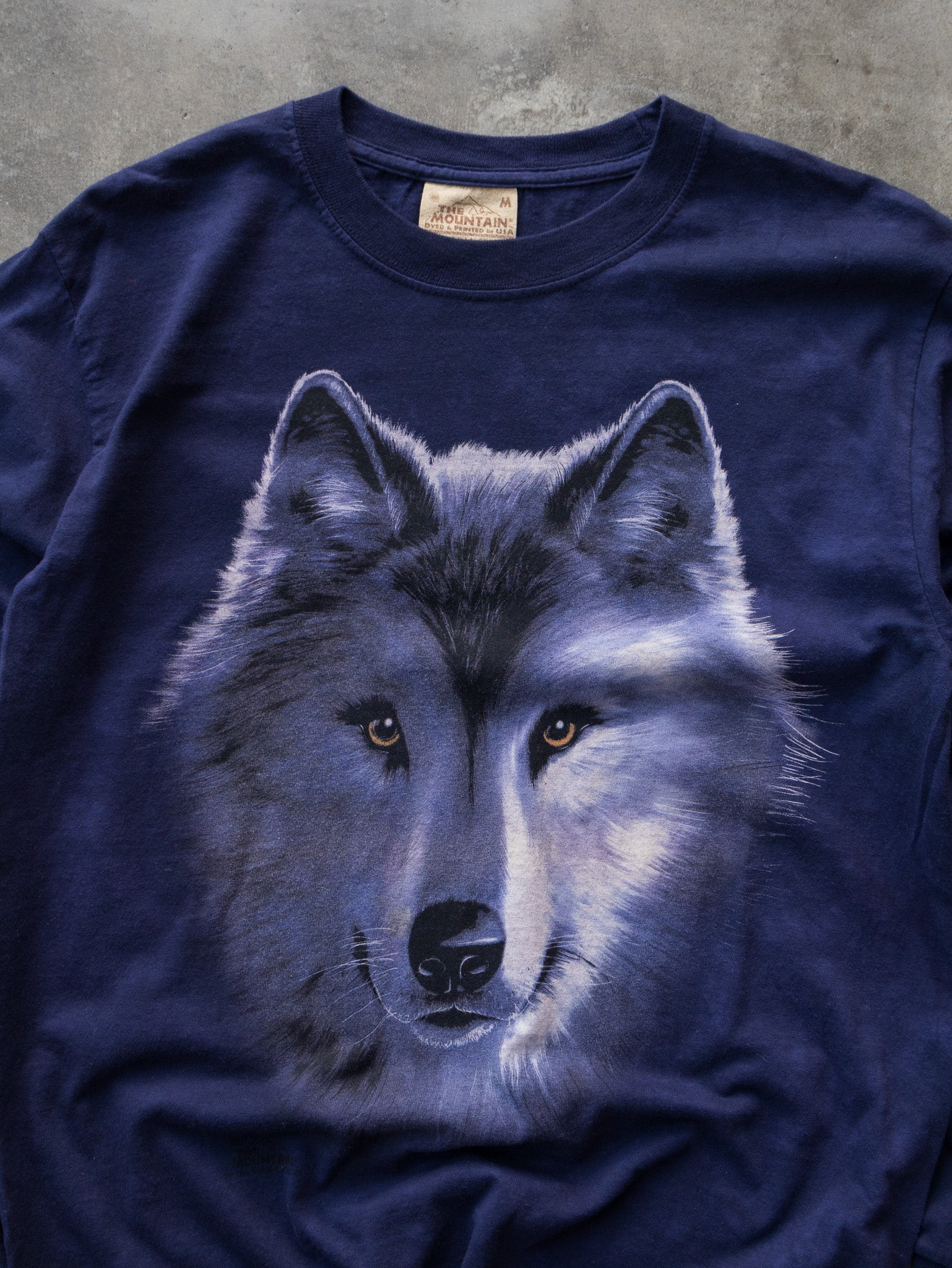 Vintage Wolf Wildlife Long Sleeve (M)