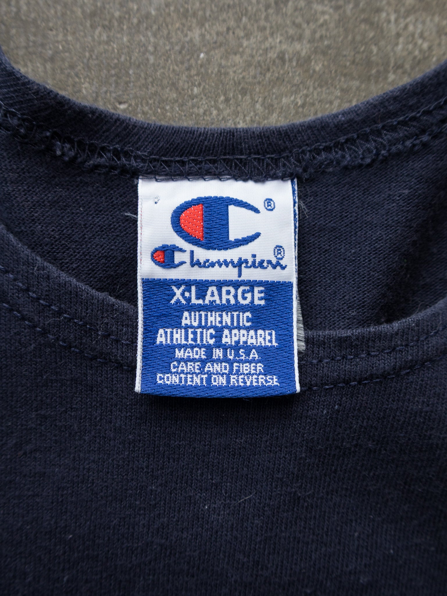 Vintage 90s Navy Champion USA Tank (XL)