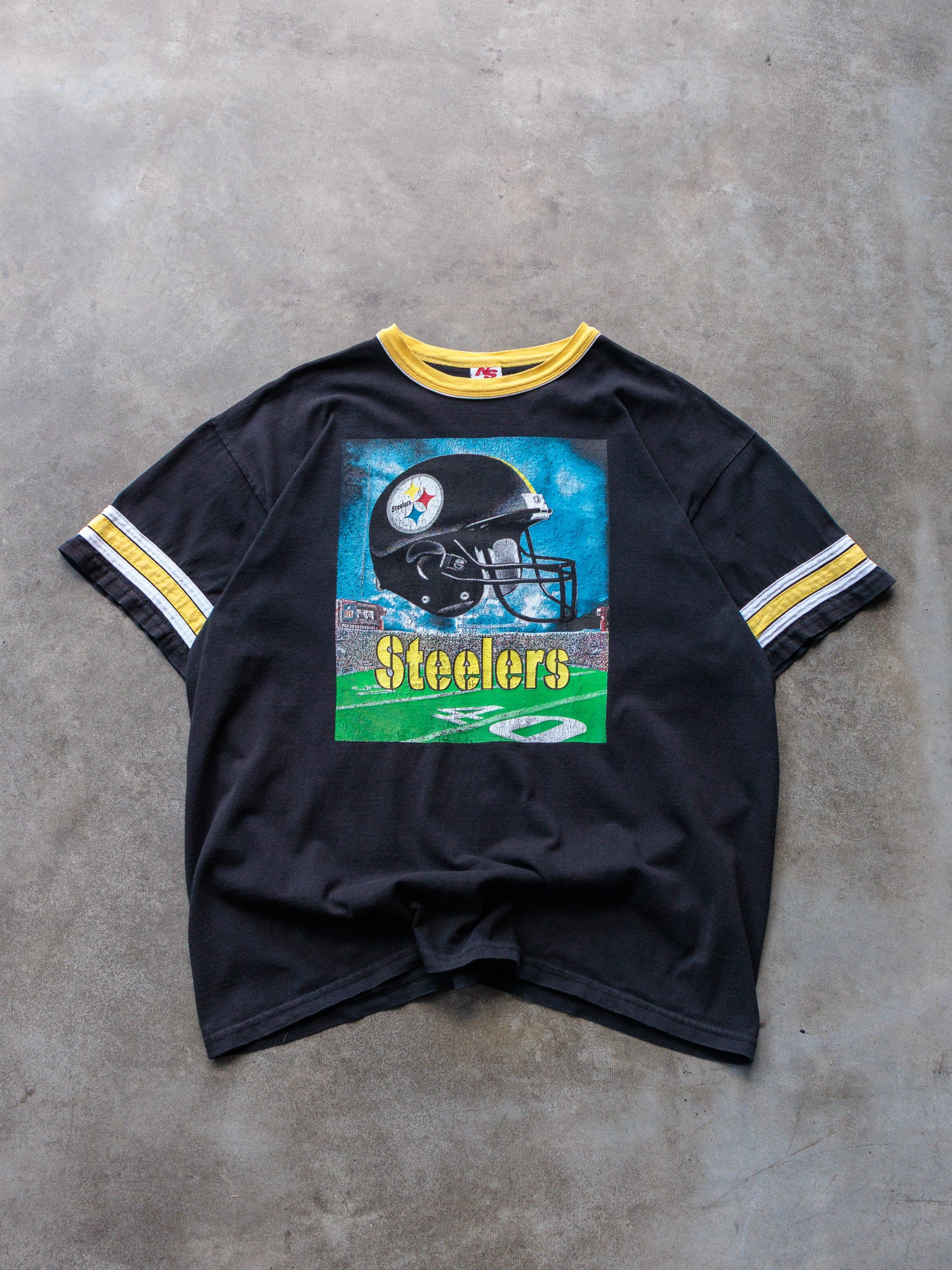 Vintage 00s Black Pittsburgh Steelers Tee (XL)