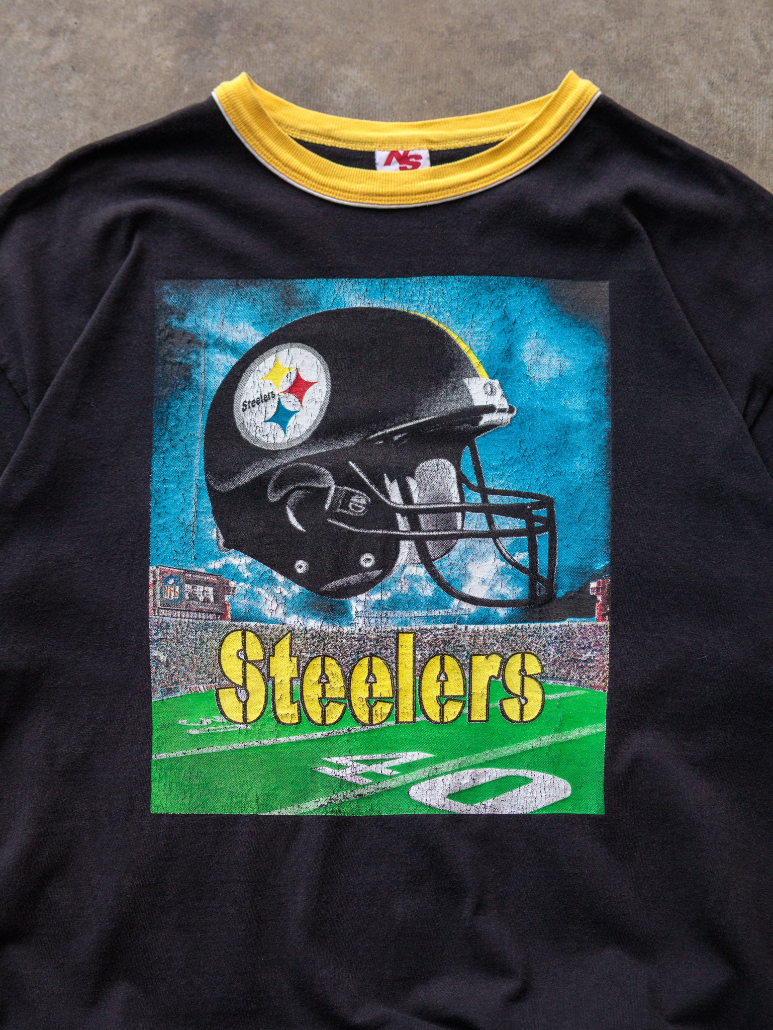 Vintage 00s Black Pittsburgh Steelers Tee (XL)