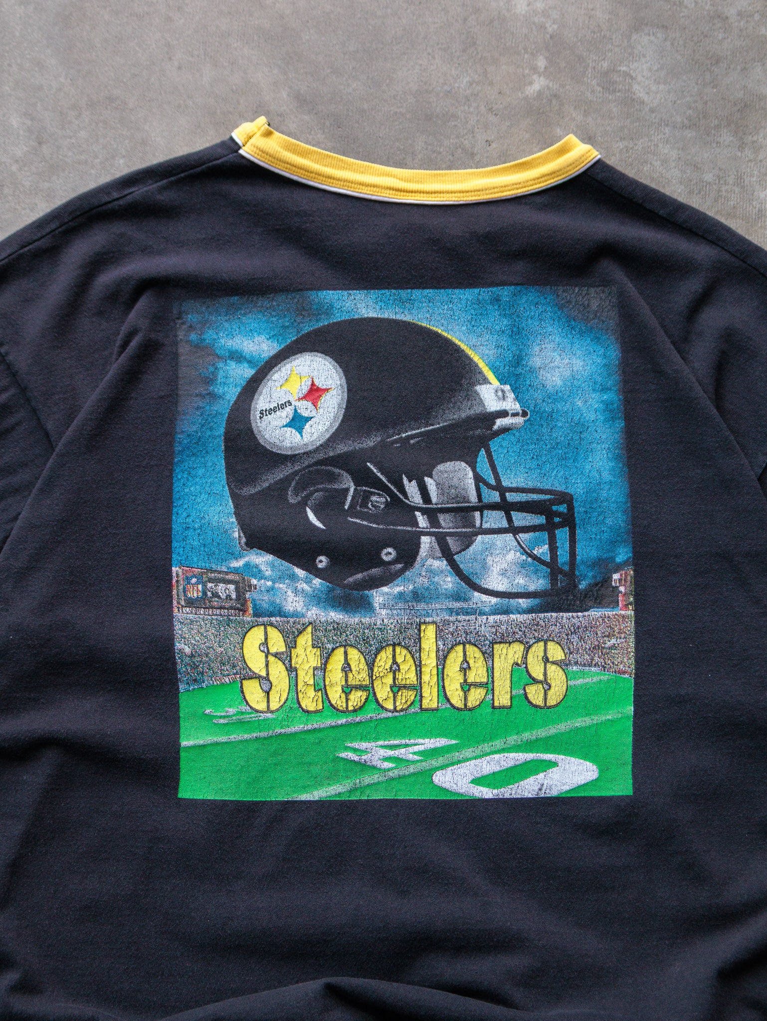 Vintage 00s Black Pittsburgh Steelers Tee (XL)