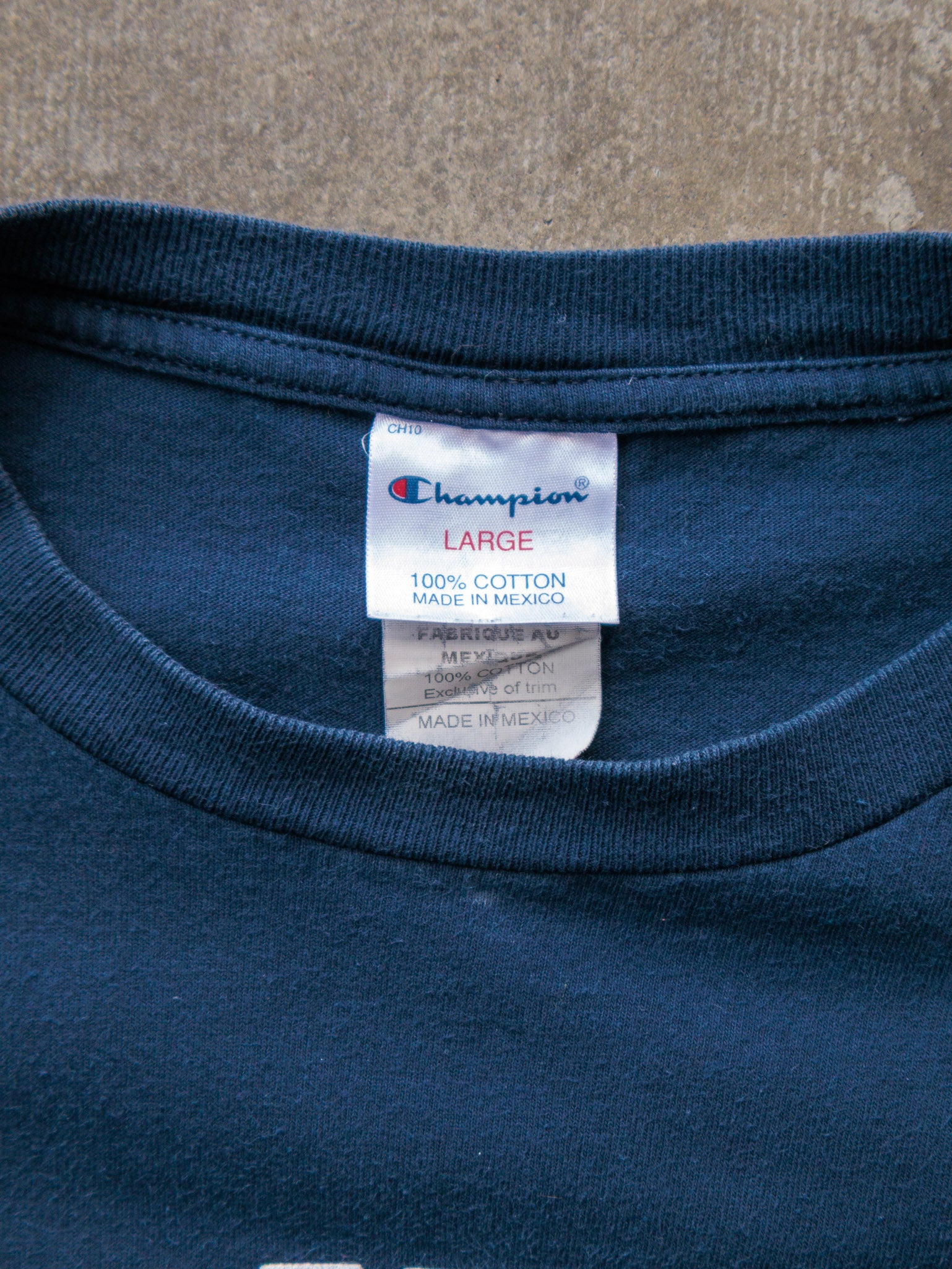 Vintage 00s Navy Champion Georgetown Hoyas Tank (L)