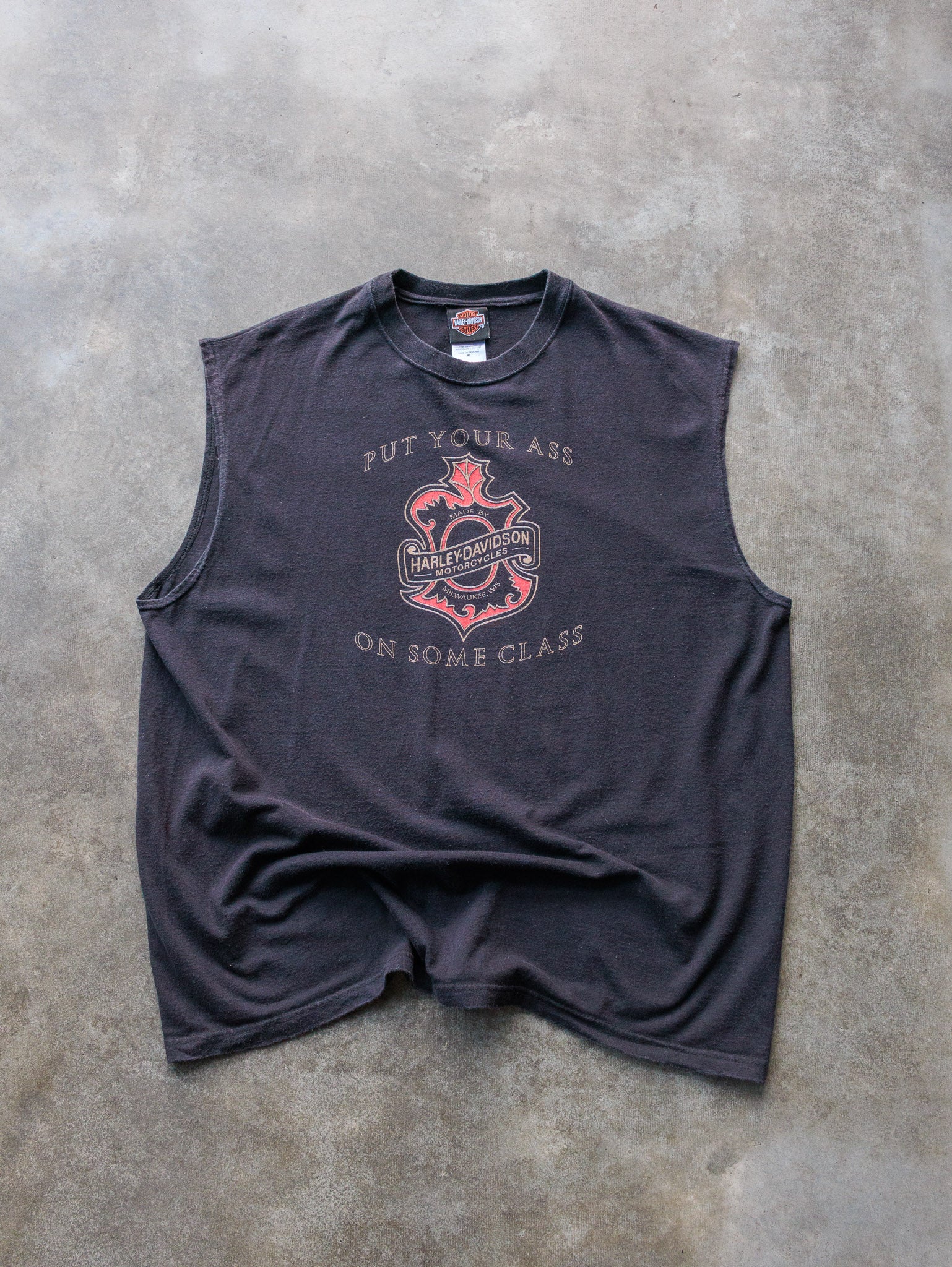 Vintage 2008 Harley-Davidson Myrtle Beach Tank (XL)