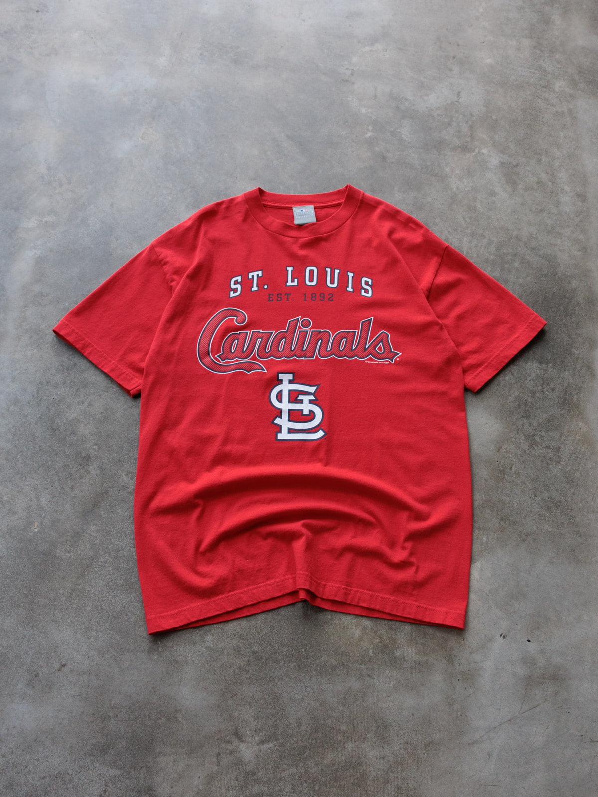 Vintage Red St. Louis Cardinals Tee (L)
