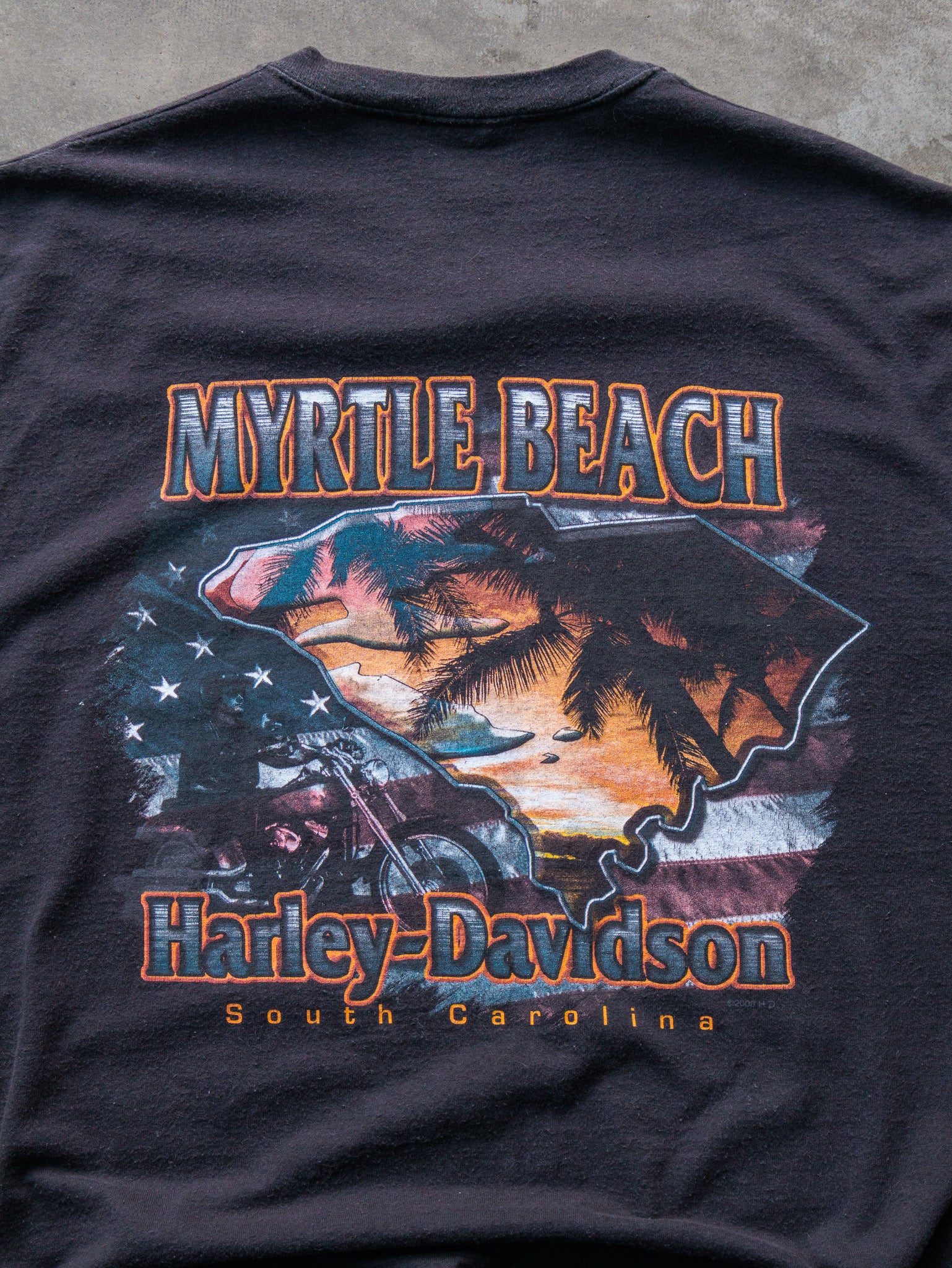 Vintage 2008 Harley-Davidson Myrtle Beach Tank (XL)